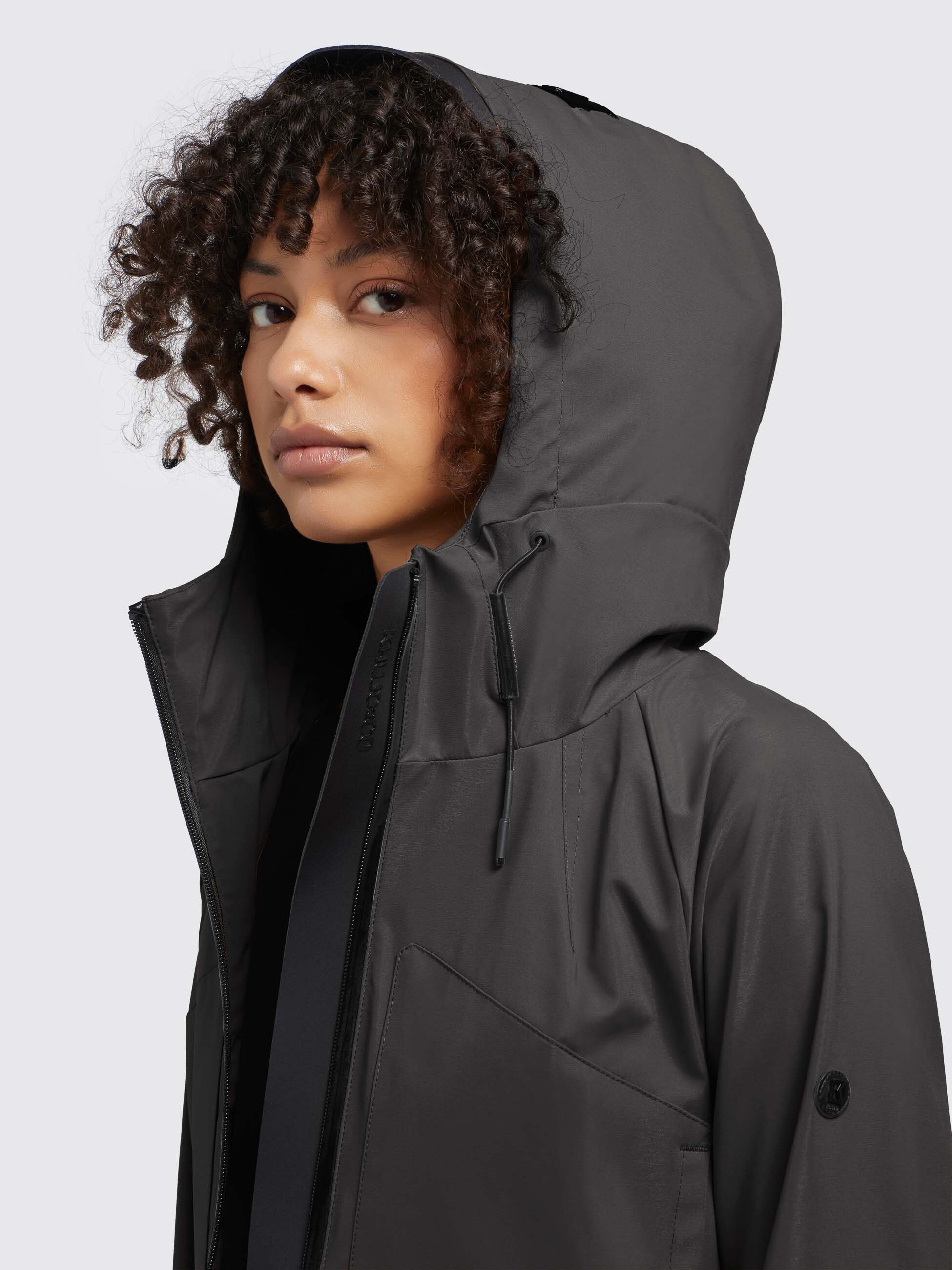 khujo Anorak »NADELA«, mit Kapuze