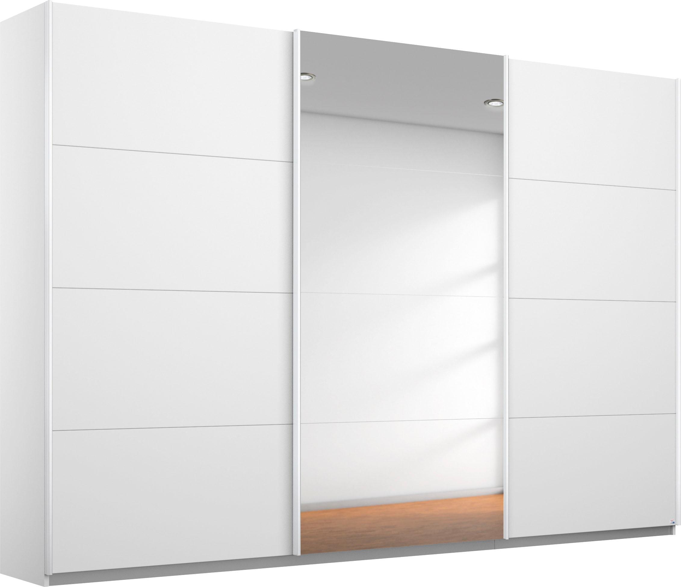 rauch Schwebetürenschrank "Kleiderschrank Schrank Garderobe Wäscheschrank KEPAN" inkl. Schubladen-Einsatz und extra Einlegeböden MADE IN GERMANY
