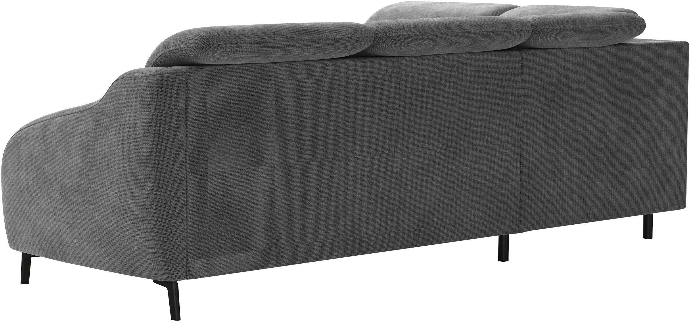 sit&more Ecksofa »Blues L-Form« wahlweise mit Klapptisch und USB