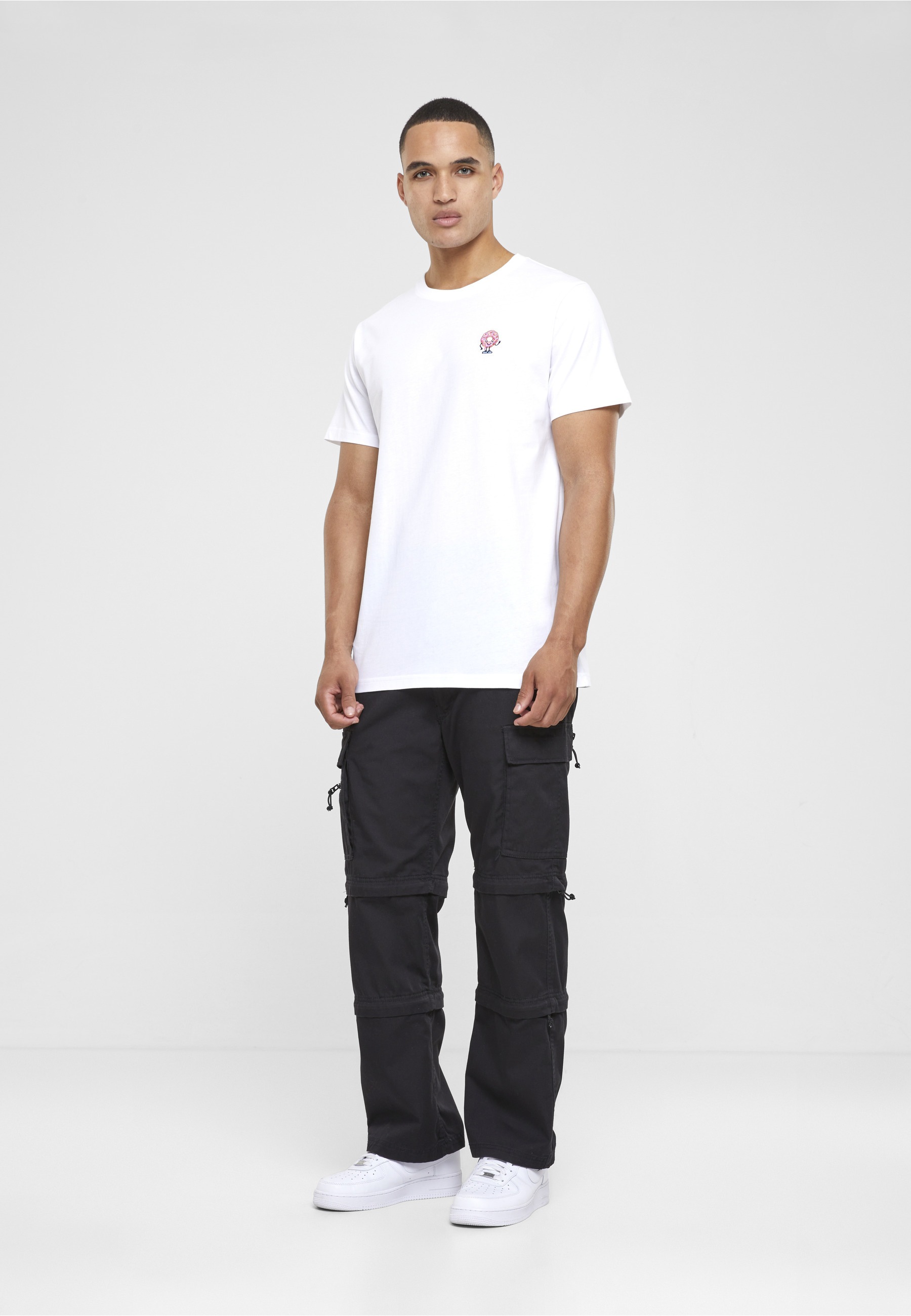 MisterTee T-Shirt »MisterTee Herren Donut Tee EMB« 1 Stk.
