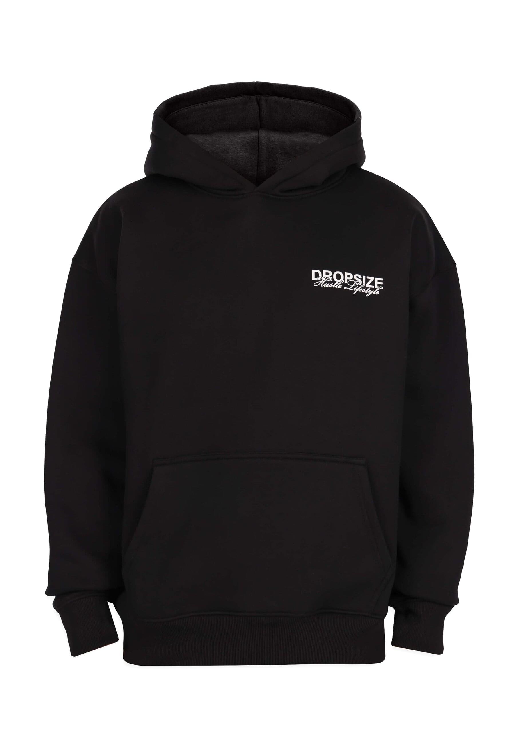 Dropsize Kapuzensweatshirt "Dropsize HEAVY OVERSIZE HUSTLE LIFESTYLE HOODIE günstig online kaufen