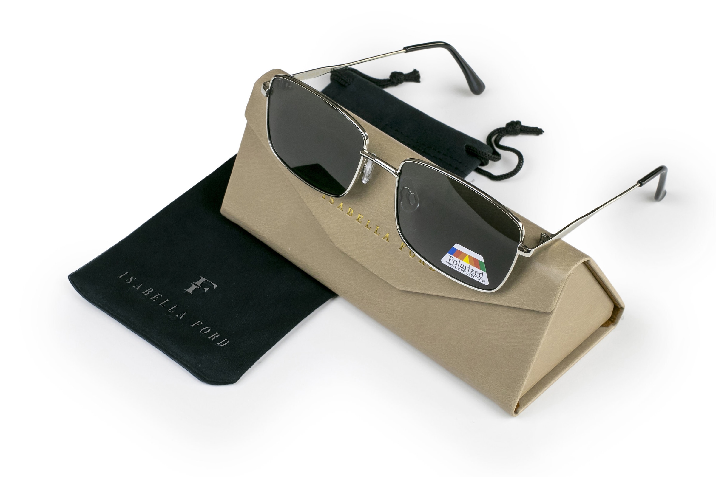 ISABELLA FORD Sonnenbrille »FA08-02« Glass 0.74MM Polarized Lens UV400，CAT3.0