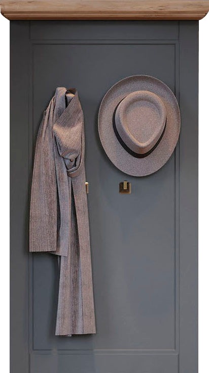 Home affaire Garderobenpaneel "Tara", (H/B/T): 115/65/13cm), hochwertig UV günstig online kaufen