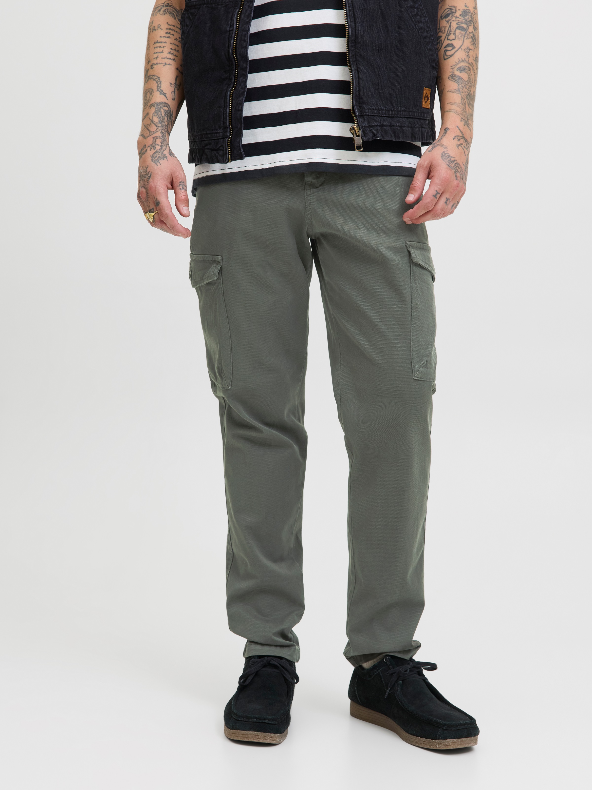 Jack & Jones Cargohose "JPSTACE ARTHUR DOBBY CARGO SN" günstig online kaufen
