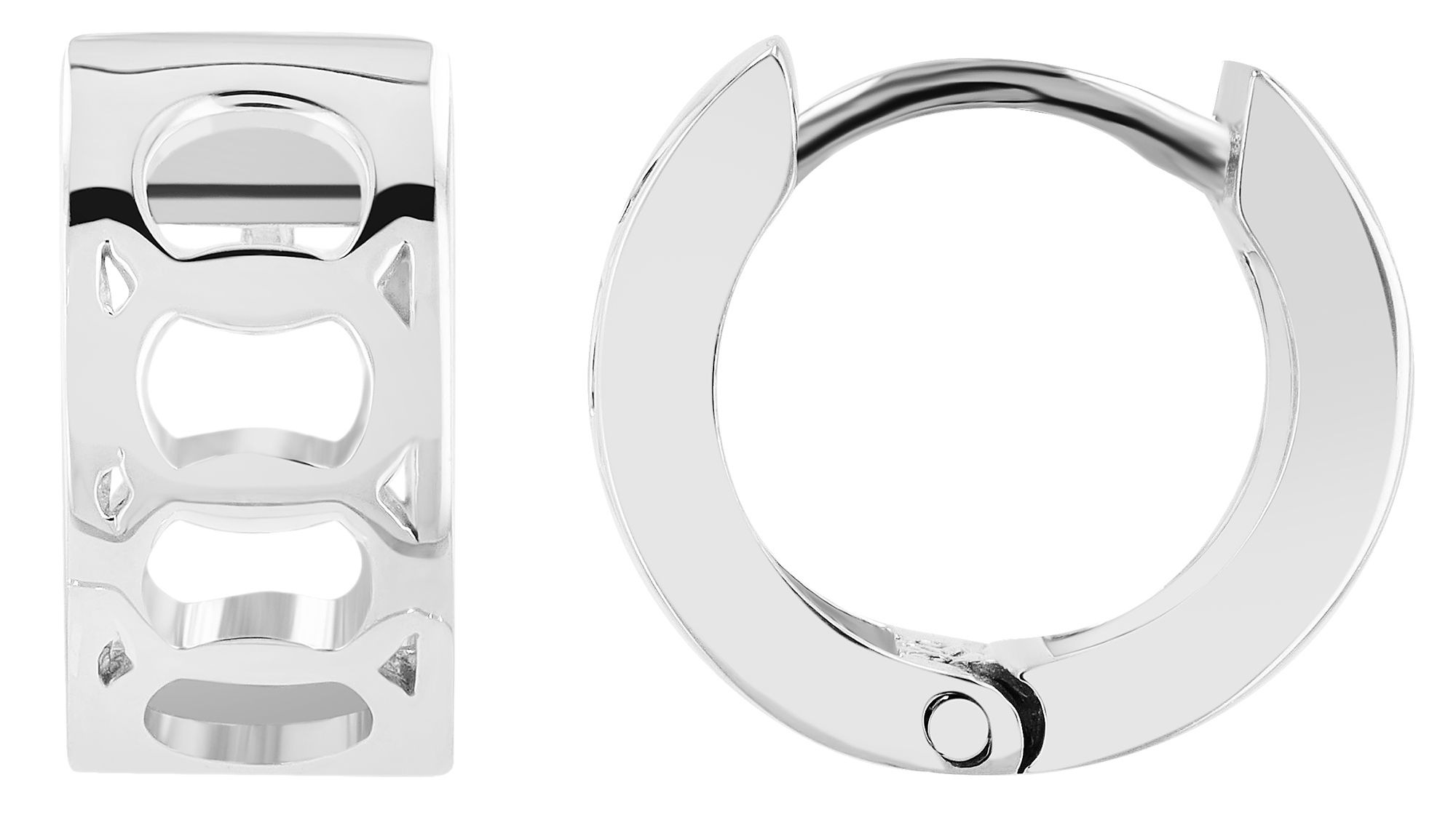 Adelia´s Paar Creolen "Ohrringe – Creole aus 925 Silber" Ein Geschenk, das Freude macht