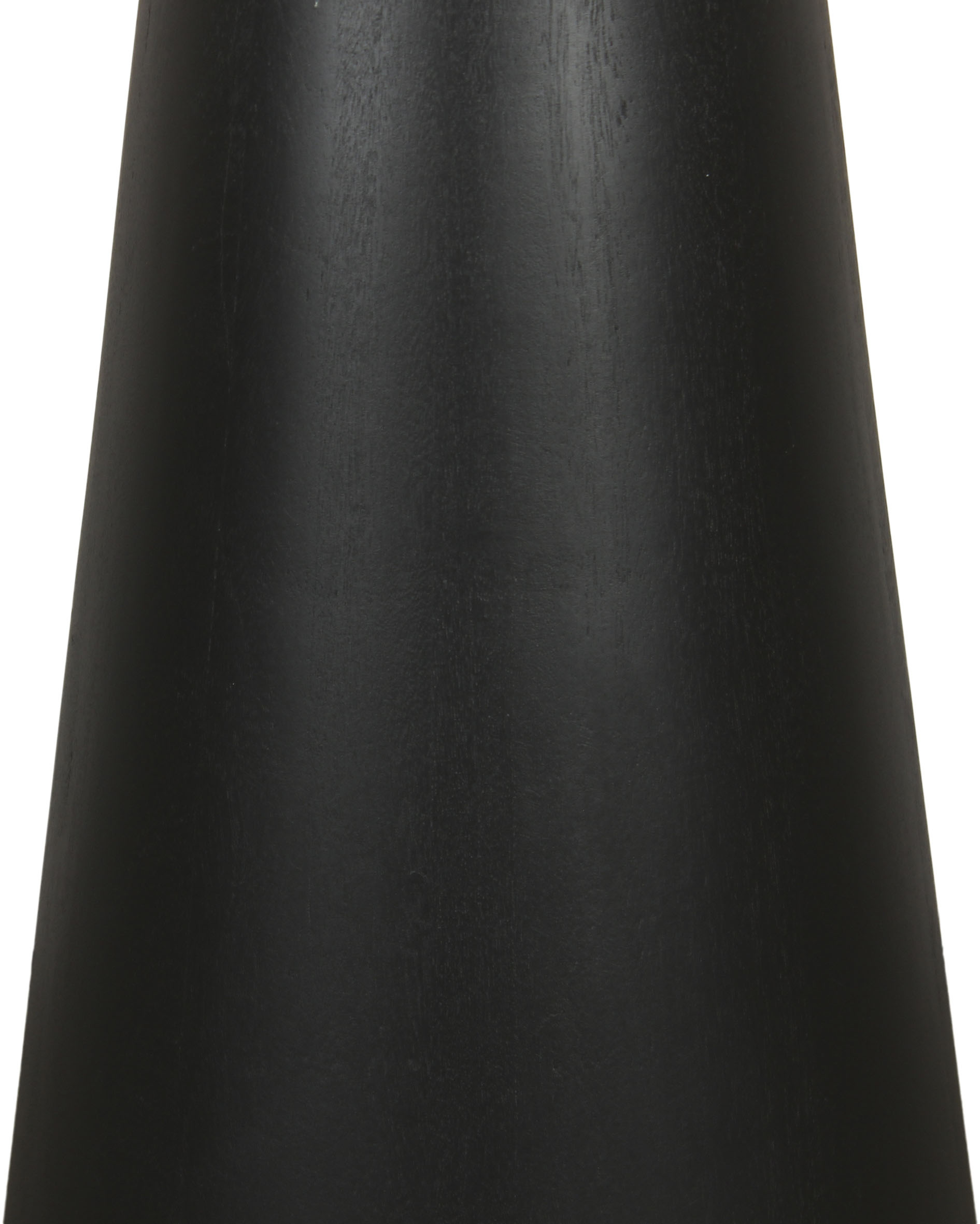 Thumbnail - byLIVING Beistelltisch "Cone", aus Massivholz in schwarz oder white wash, verschiedenen Größen