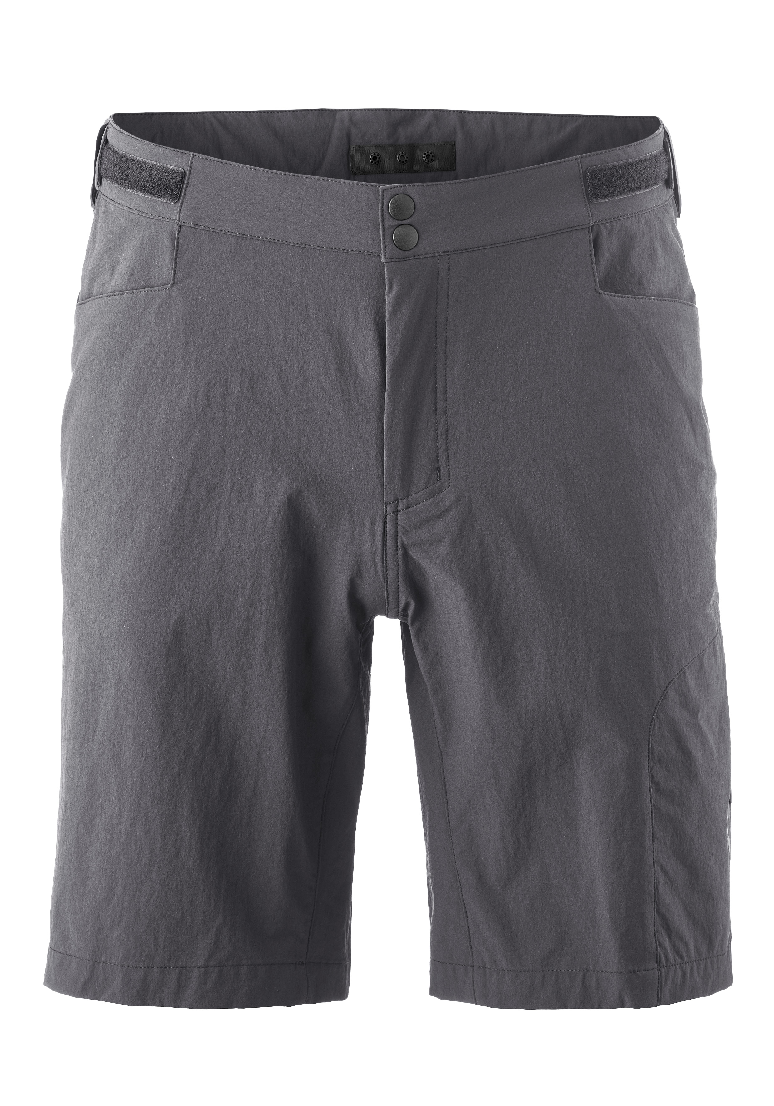 Gonso Fahrradhose "Adventure Shorts M" Herren Radhose mit einknöpfbarer Radunterhose mit Sitzpolster