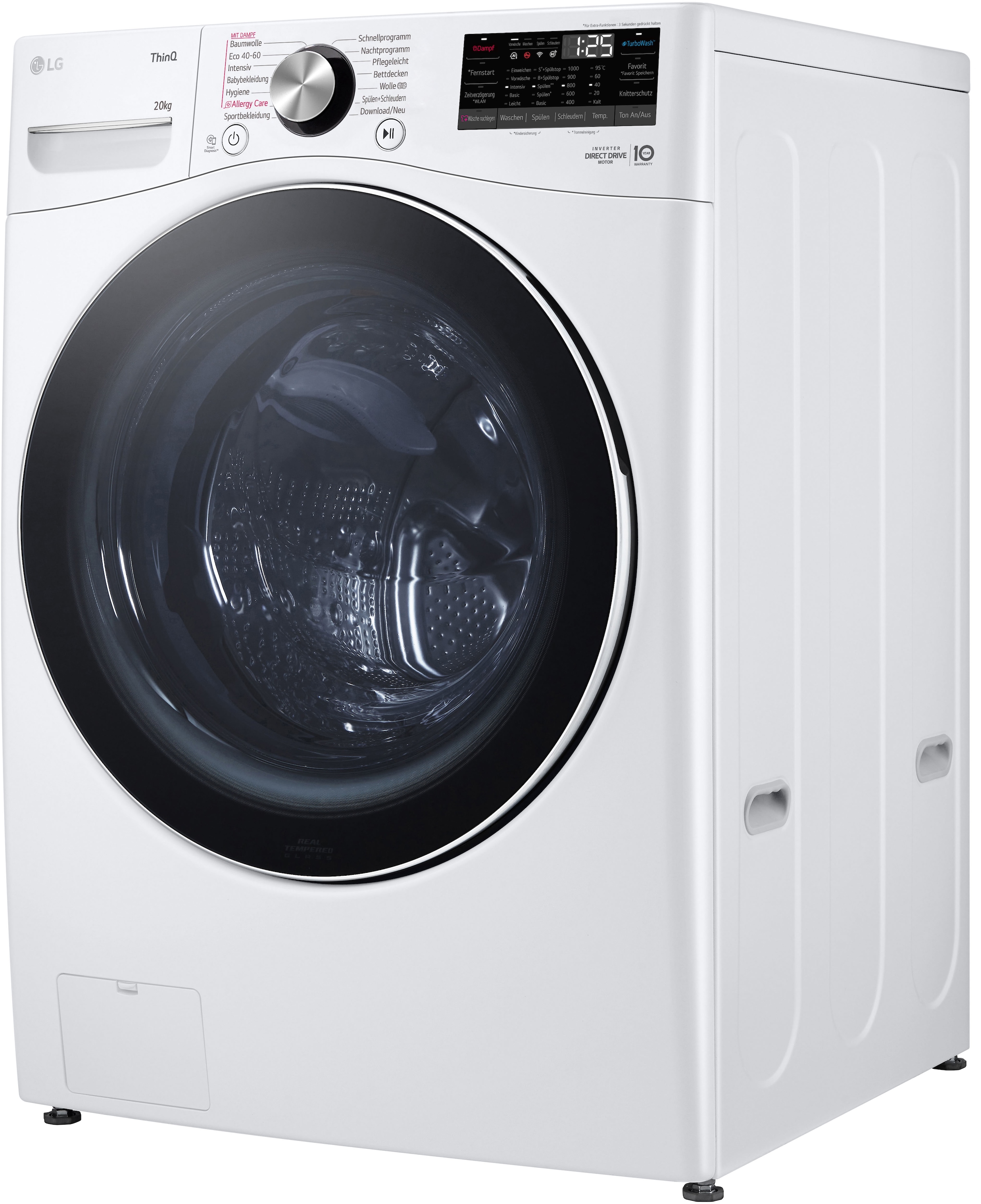 LG Waschmaschine Big Capacity »F0WVT202«, 20 kg, 1000 U/min
