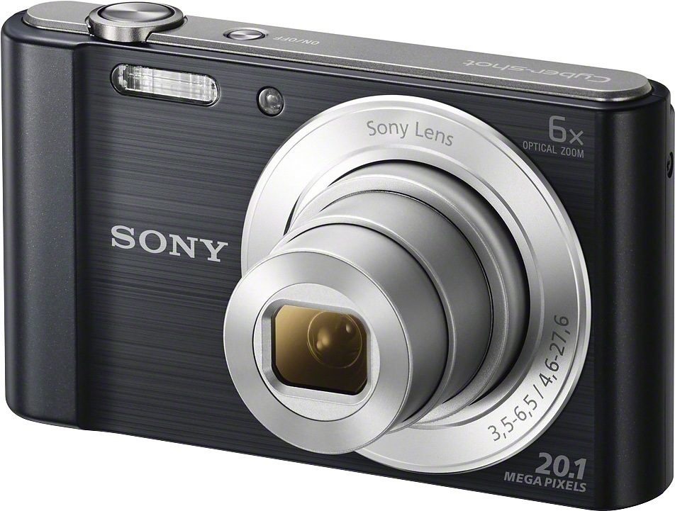 Sony Kompaktkamera »DSC-W810«, 20,1 MP, 6 fachx opt. Zoom, Gesichtserkennungstechnologie für bis zu 8 Gesichter