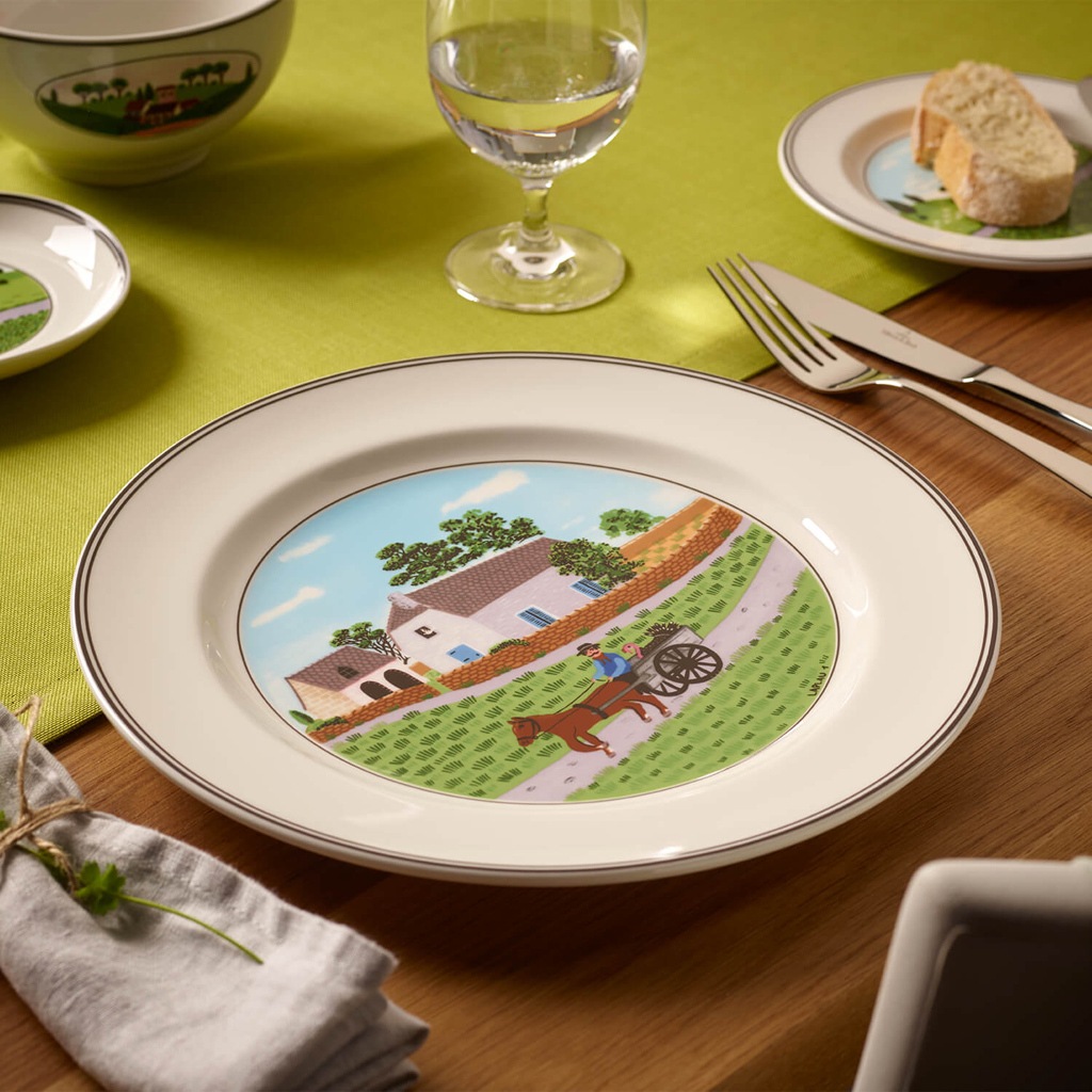 Villeroy & Boch Speiseteller »Speiseteller Kollektion Design Naif ø 27 cm 6er Set bunt«