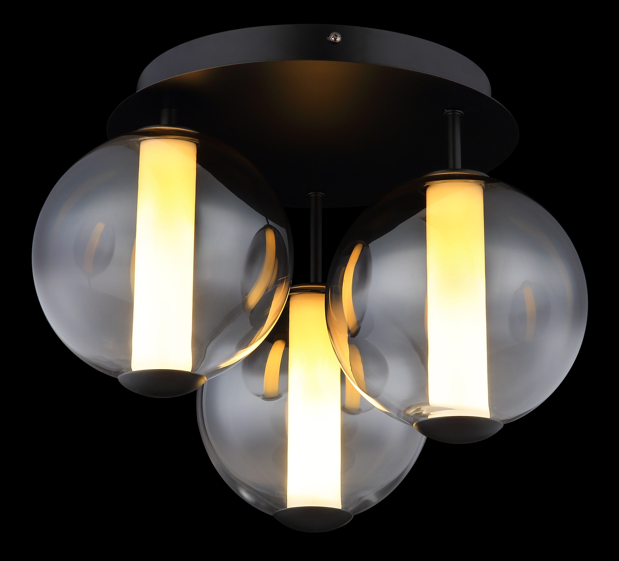 GLOBO LIGHTING Deckenleuchte »LACY« LED-Modul 1 Stk. Warmweiß Deckenlampe Wohnzimmer-Leuchte Schlafzimmer-Leuchte Flur Küche