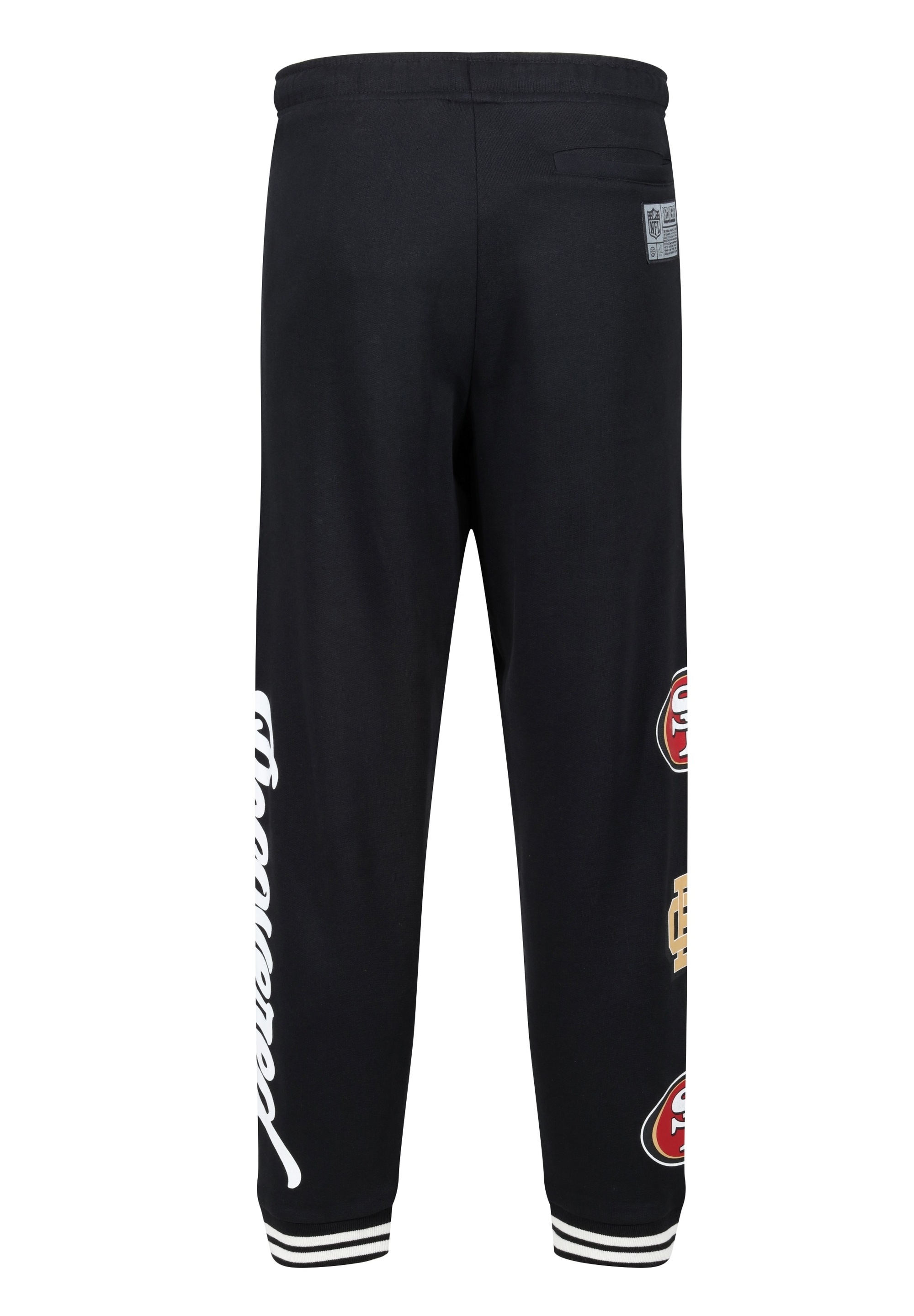 Recovered Sweathose »NFL 49ERS Go Niner«, (1 tlg.), mit gestreiften Bündchen