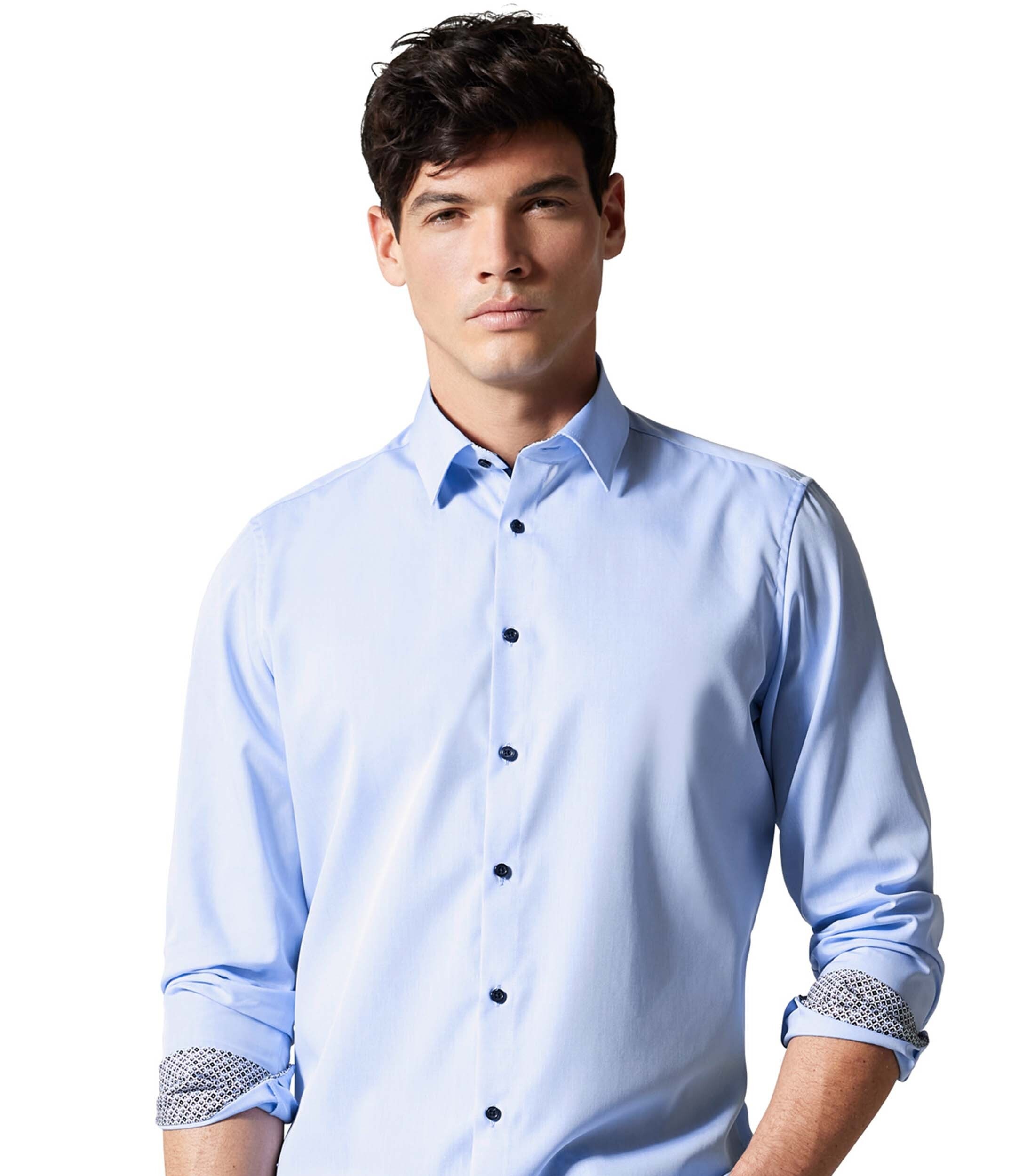 VENTI Business Shirt Men Light Blue 37 10
