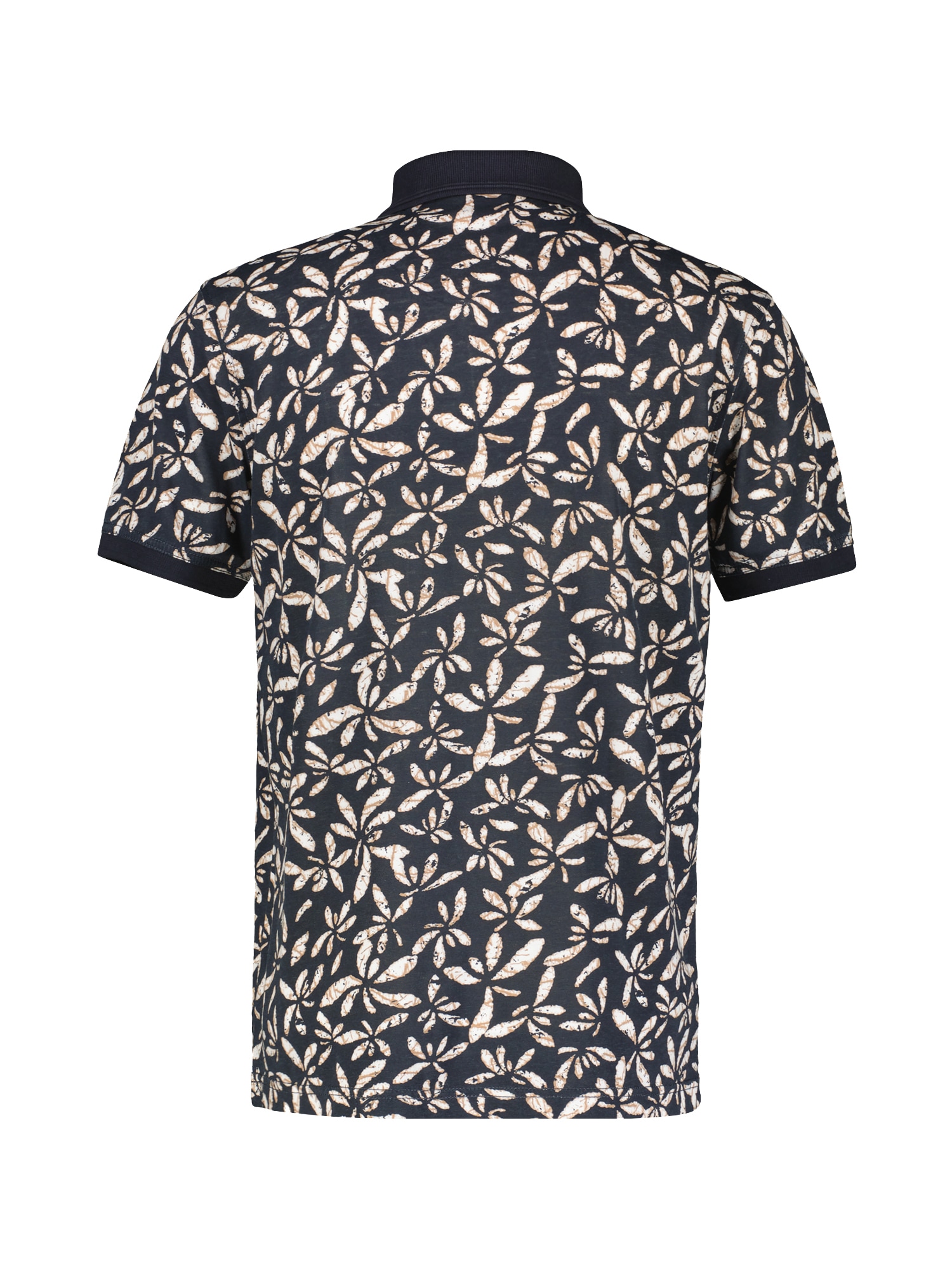 LERROS Poloshirt »LERROS Herren Poloshirt mit floralem Alloverprint«
