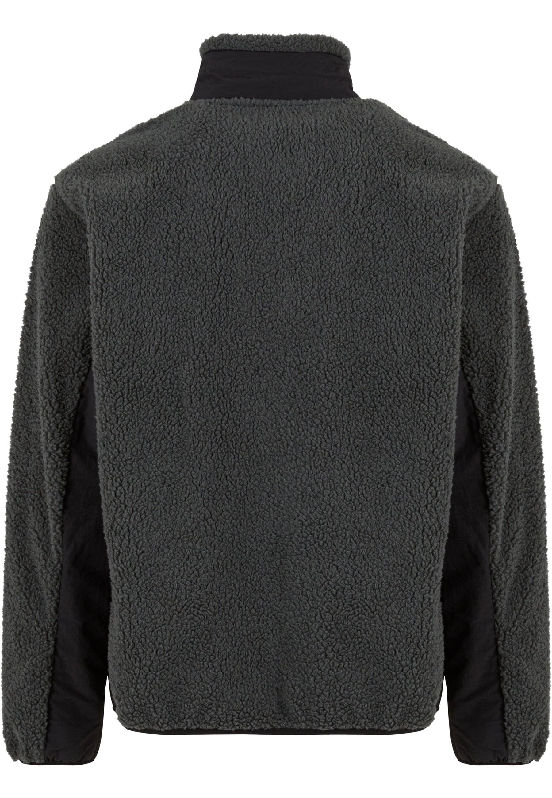 Karl Kani Allwetterjacke »Karl Kani Karl Kani Sport Patch Teddy Jacket«, (1 St.), mit Kapuze