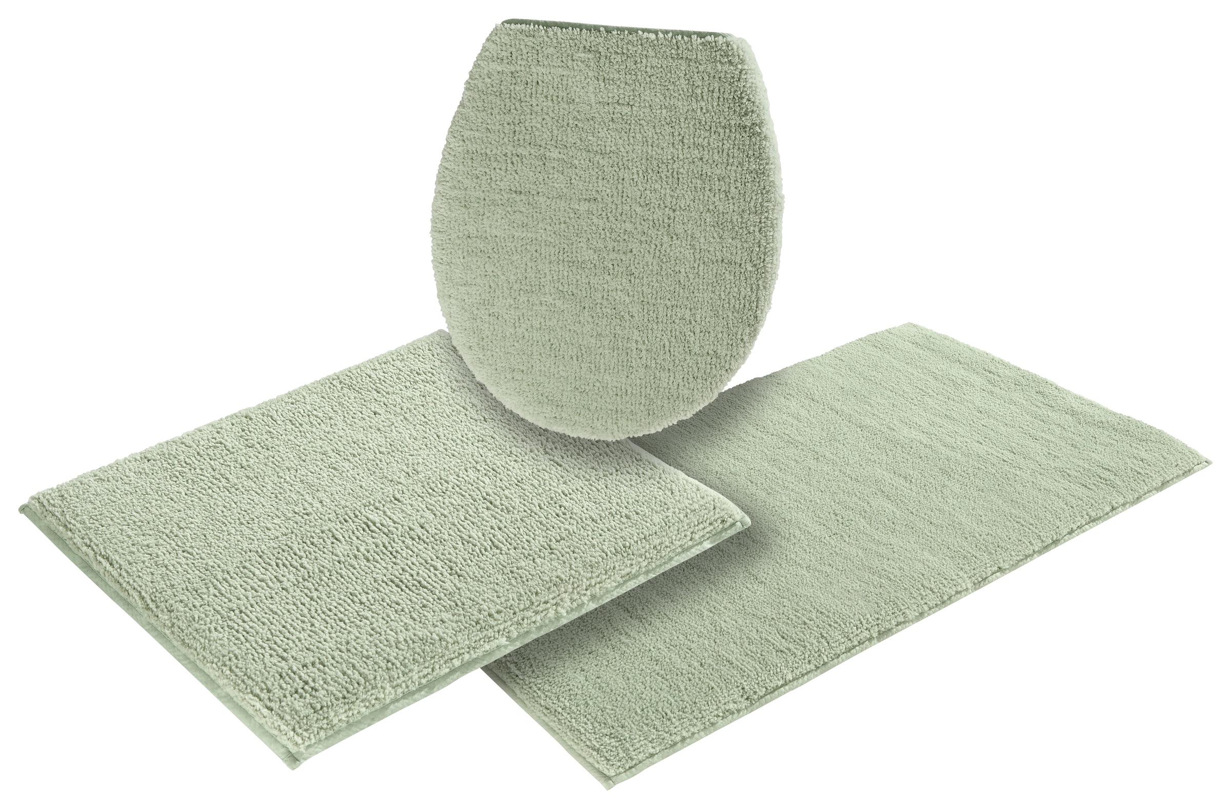 OTTO home Badematte "Vanessa, Badvorleger, Badezimmer Teppich" Höhe 10 mm r günstig online kaufen