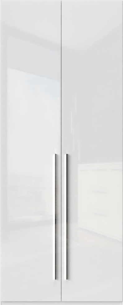 OTTO home Kleiderschrank "Piano, UV lackiert, hochglänzend in beige oder we günstig online kaufen