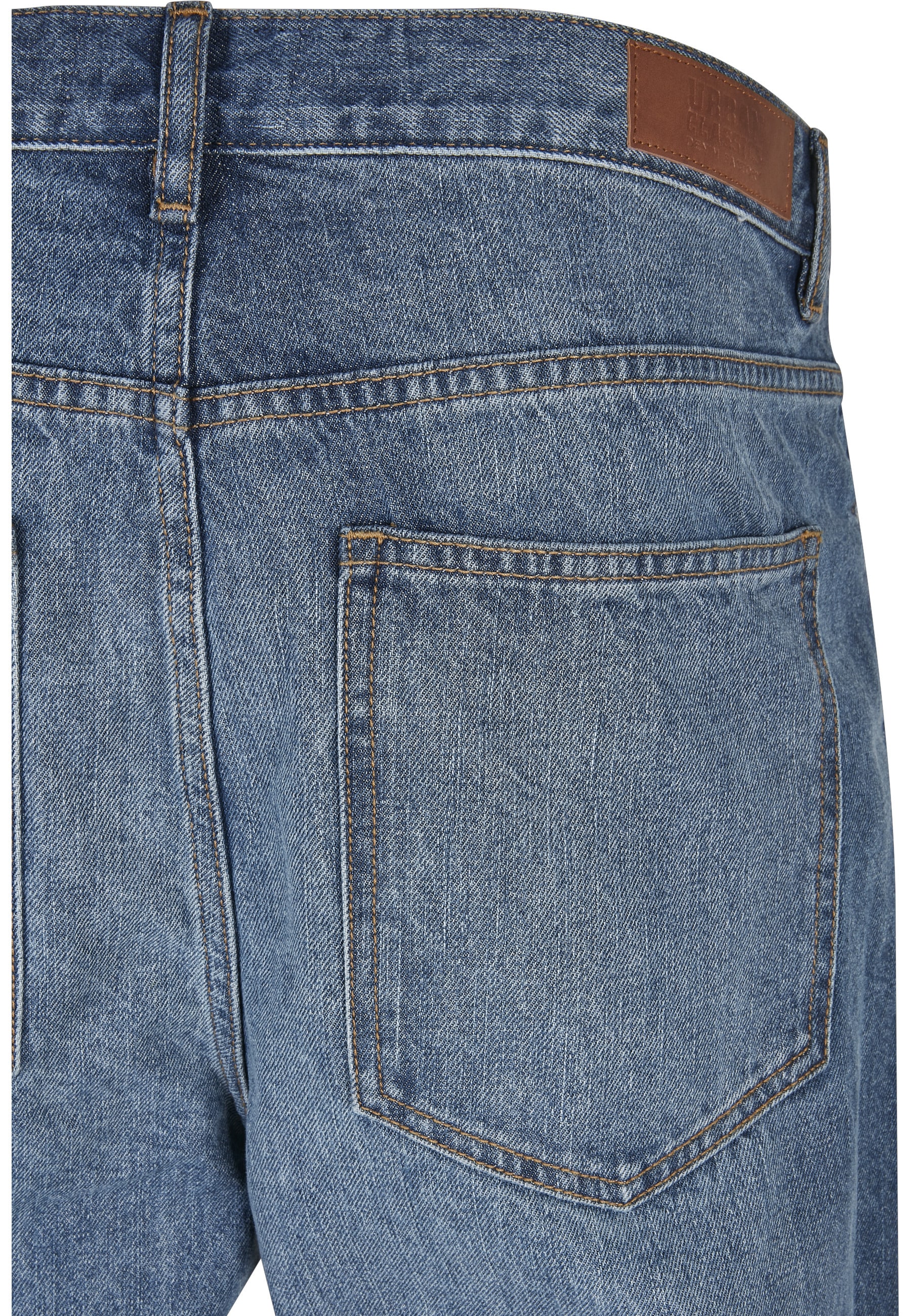 URBAN CLASSICS Bequeme Jeans »Urban Classics Herren Cropped Tapered Jeans« 1 Stk.