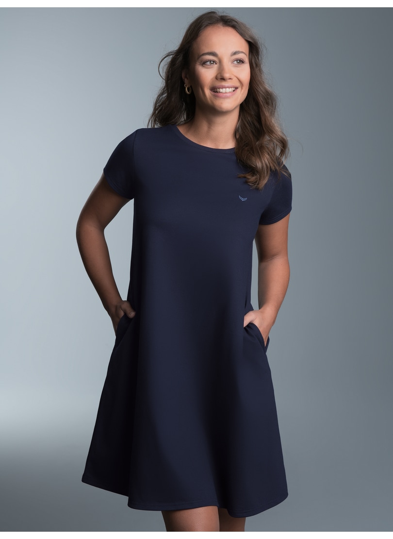 Trigema Jerseykleid "TRIGEMA Kleid in Piqué-Qualität" 1 Stk. tlg. günstig online kaufen