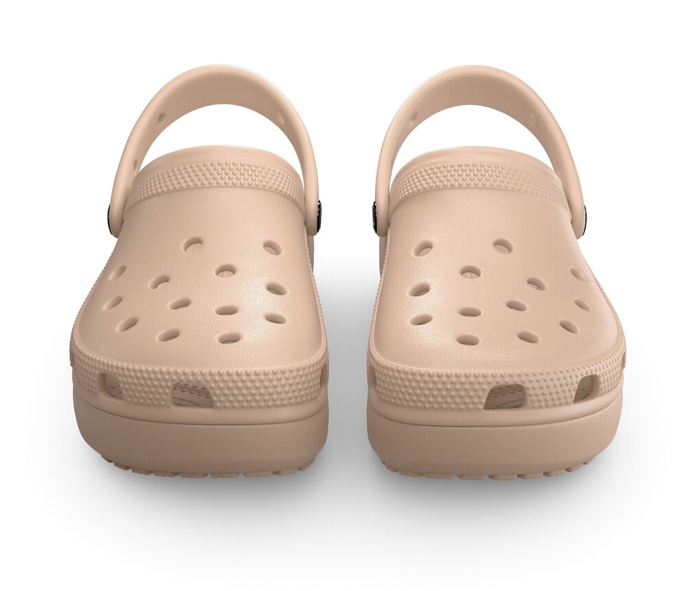 Crocs Clog »Classic Platform Clog W«, Plateau, Sommerschuh, Schlappen, Hausschuh, trendige Plateausohle