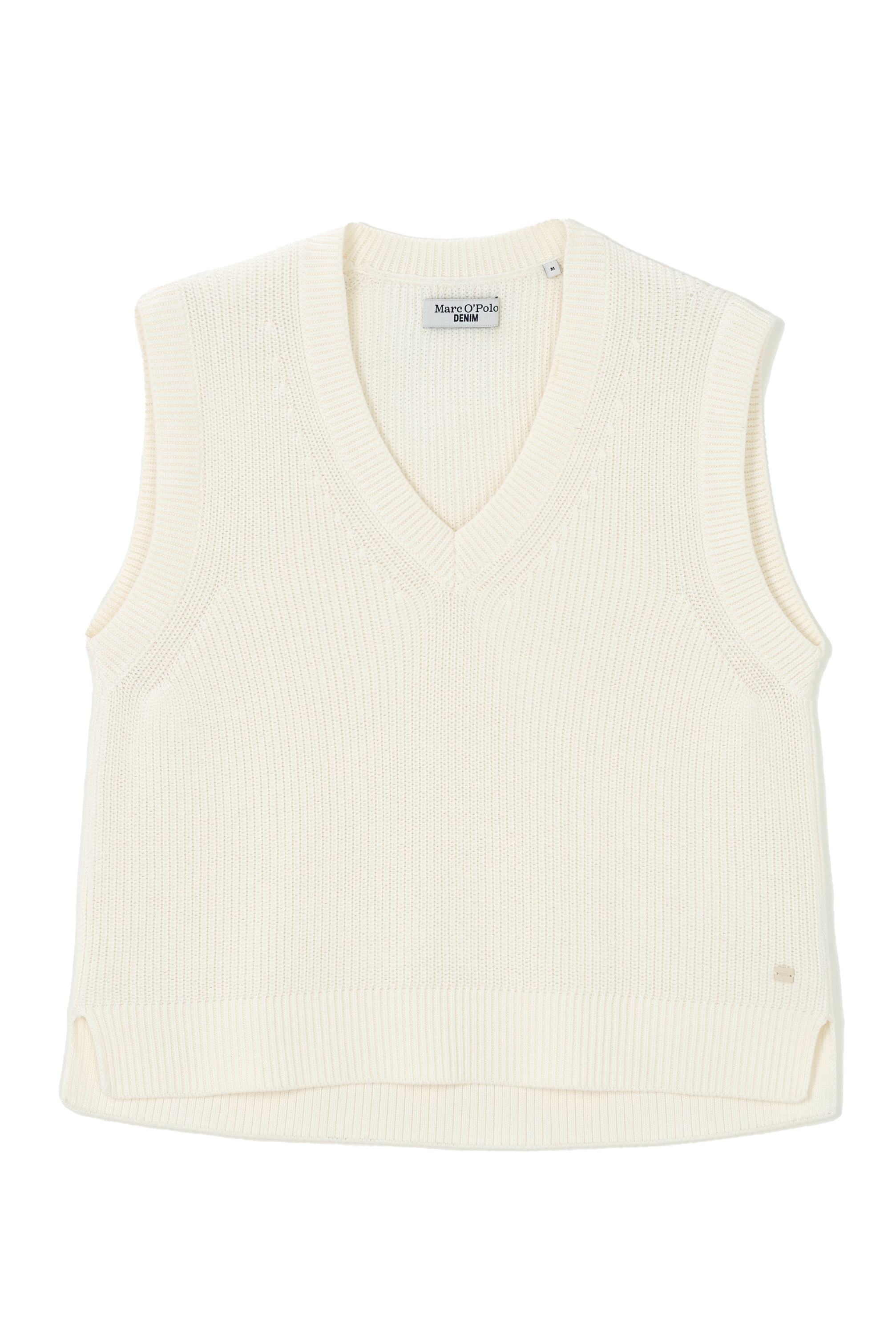 Marc O'Polo DENIM V-Ausschnitt-Pullover »aus reiner Bio-Baumwolle«