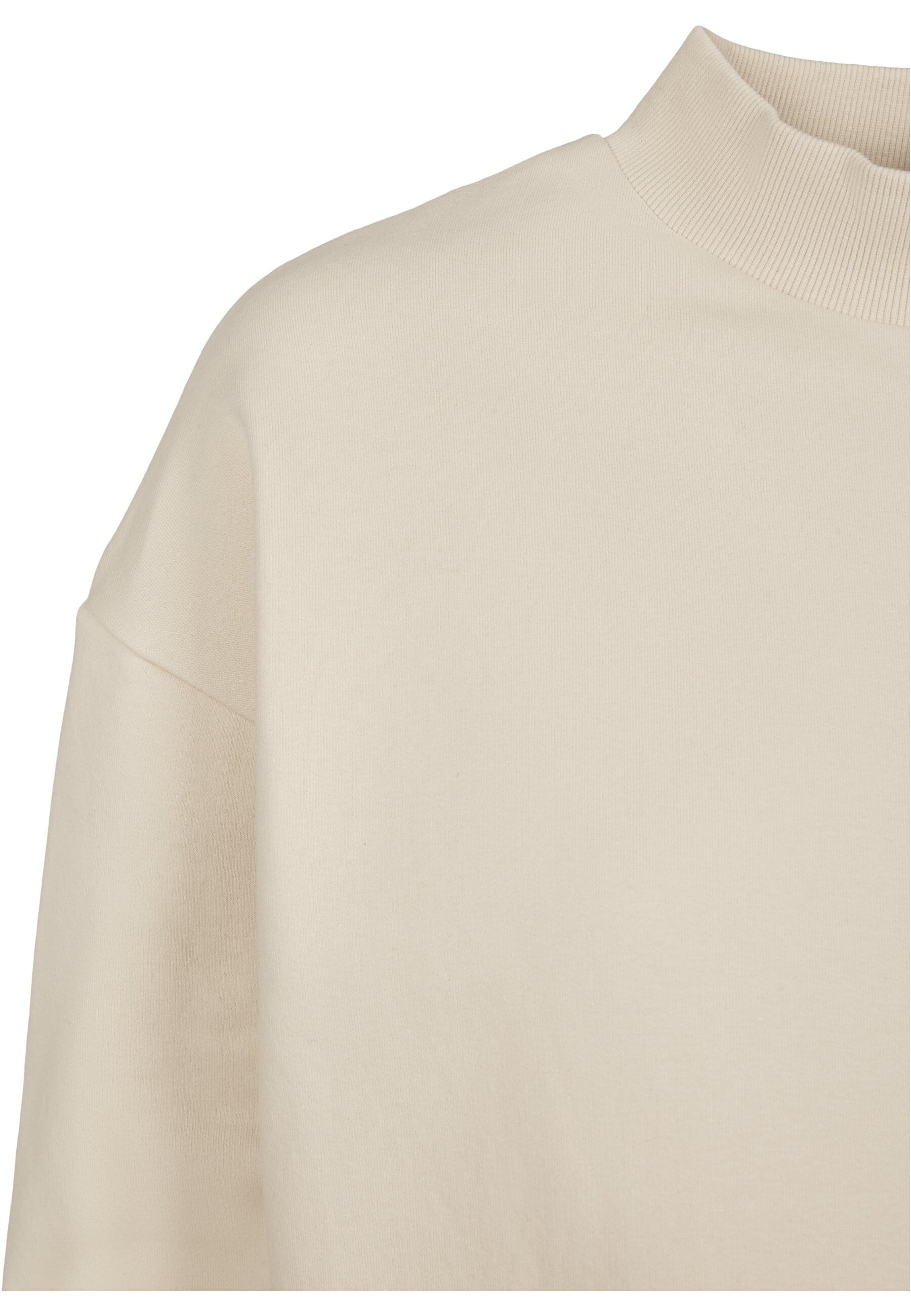 URBAN CLASSICS Sweatshirt »Urban Classics Damen Ladies Oversized High Neck Crew«, (1 tlg.)