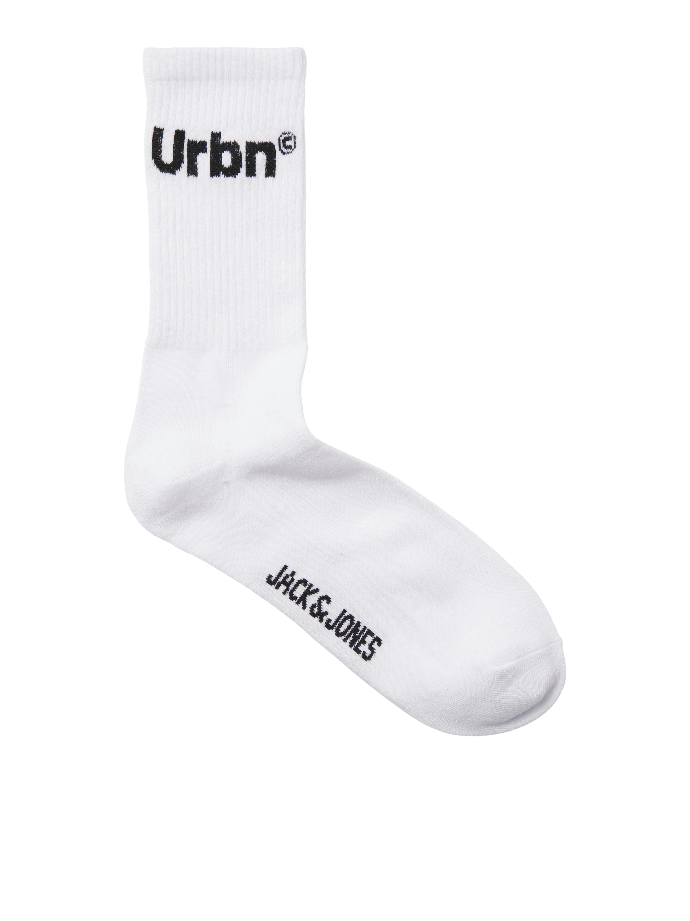 Jack & Jones Freizeitsocken »JACURBN TENNIS SOCKS 3 PACK SN«, (Packung, 3 Paar), mit Schriftzug
