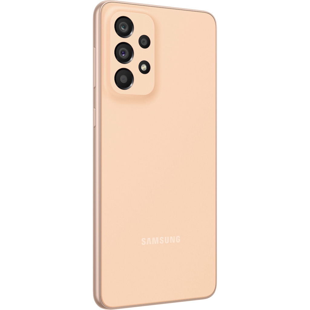 Samsung Smartphone »Galaxy A33 5G«, Awesome Peach, 16,21 cm/6,4 Zoll, 128 GB Speicherplatz, 48 MP Kamera
