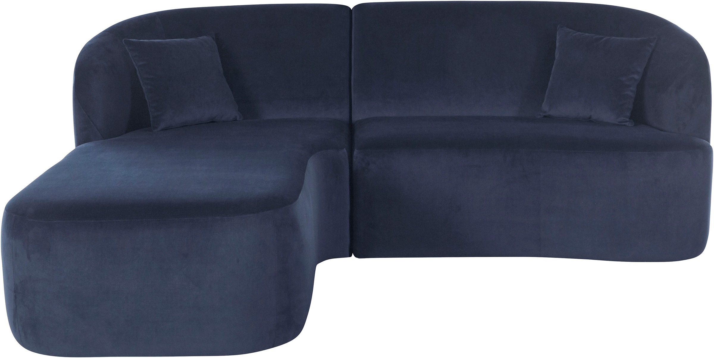 Thumbnail - LeGer Home by Lena Gercke Ecksofa "Dilara L-Form", gerundete Rückenlehne und Front, in 3 Bezugsqualitäten