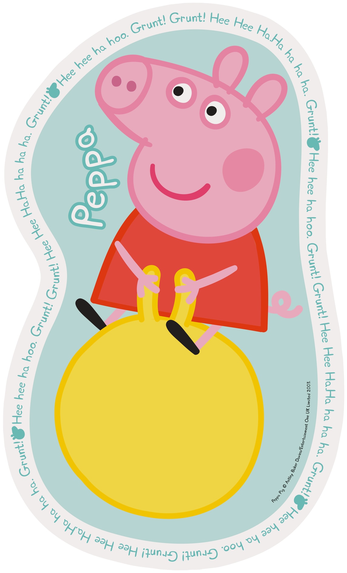 Ravensburger Konturenpuzzle »Peppa Pig, Zeit für Spiel und Spaß« Made in Europe