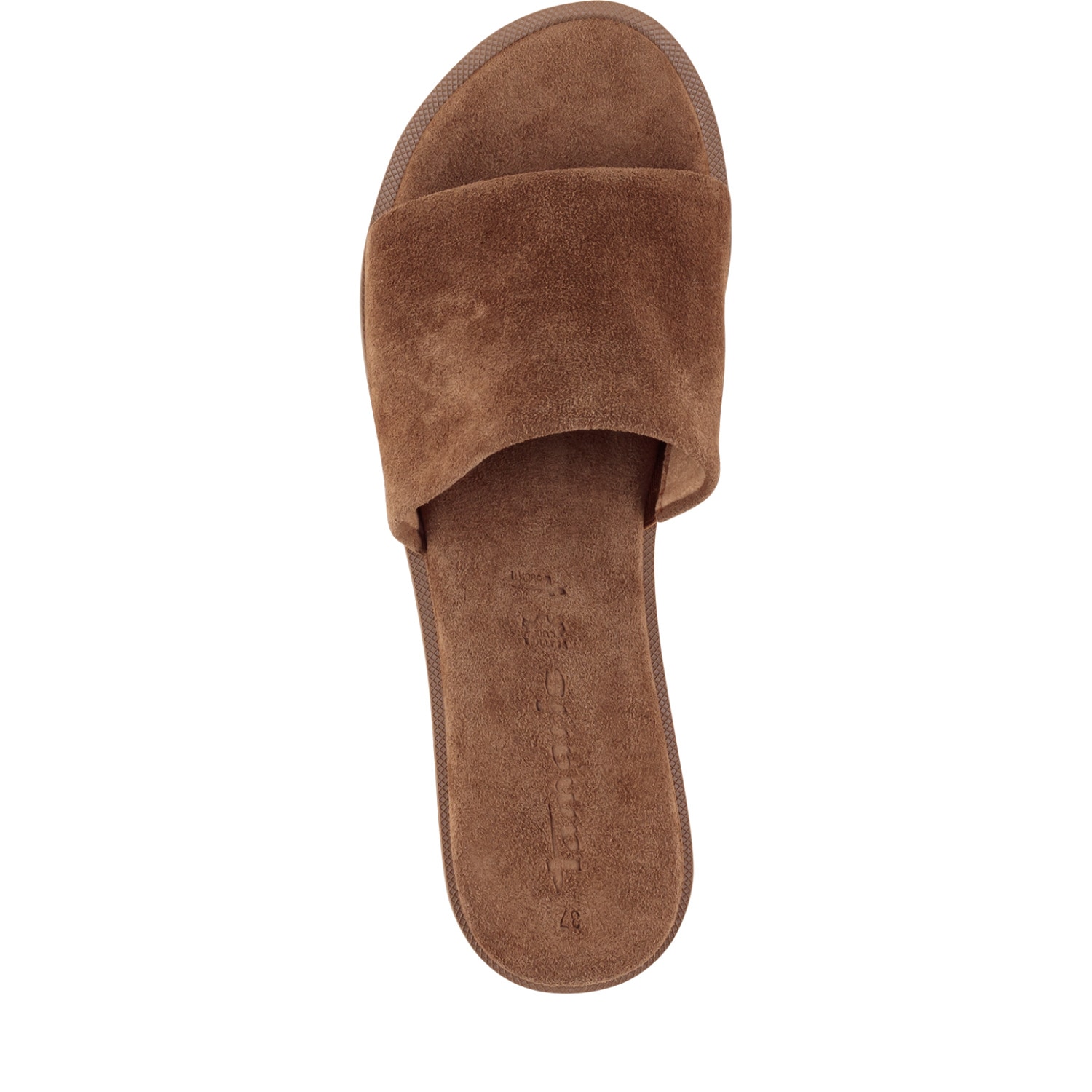 Tamaris Pantolette  Sommerschuh, Schlüpfschuh, Flat mit breiter Bandage