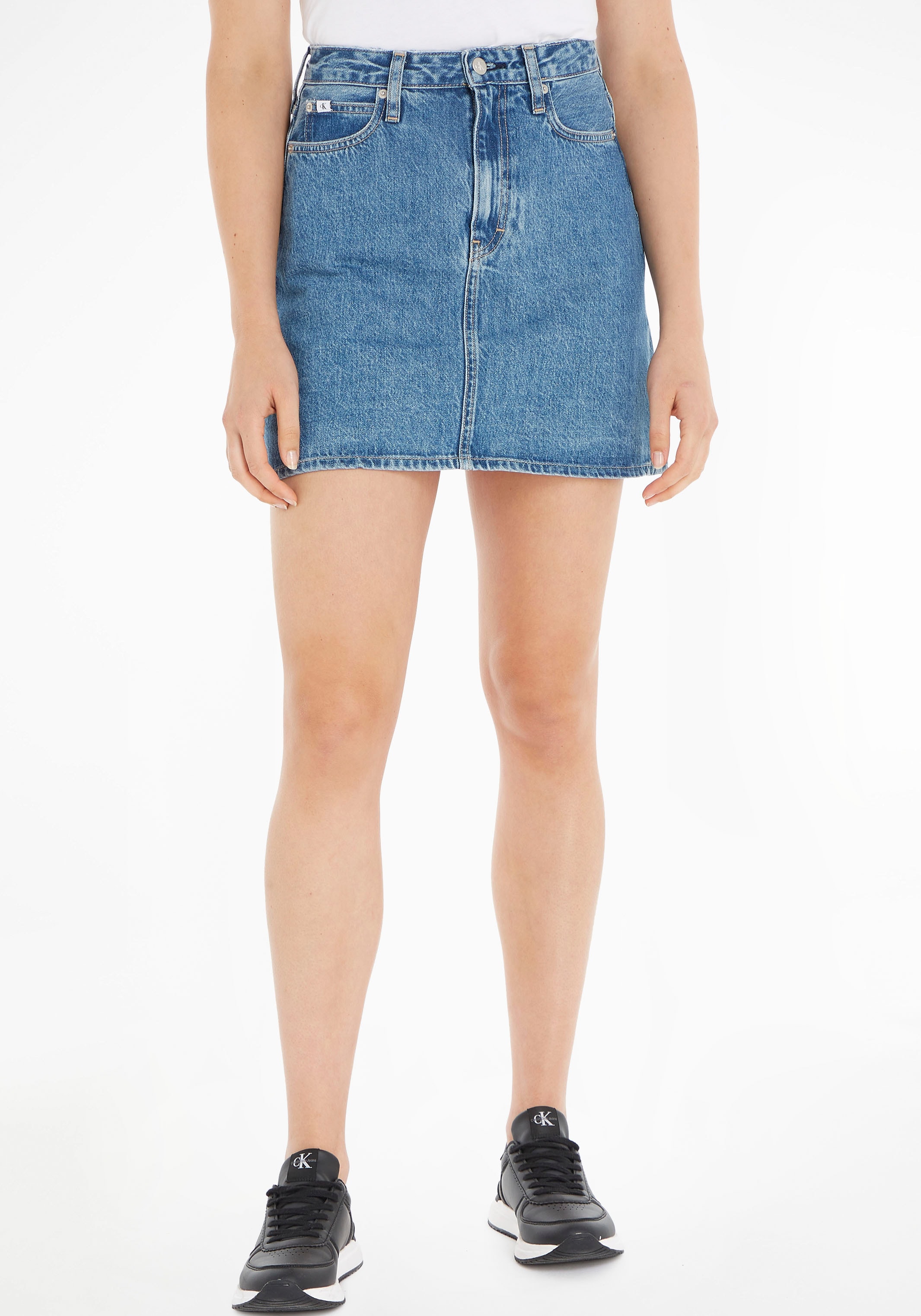 Calvin Klein Jeans MINI kaufen SKIRT« | Jeansrock »A-LINE BAUR