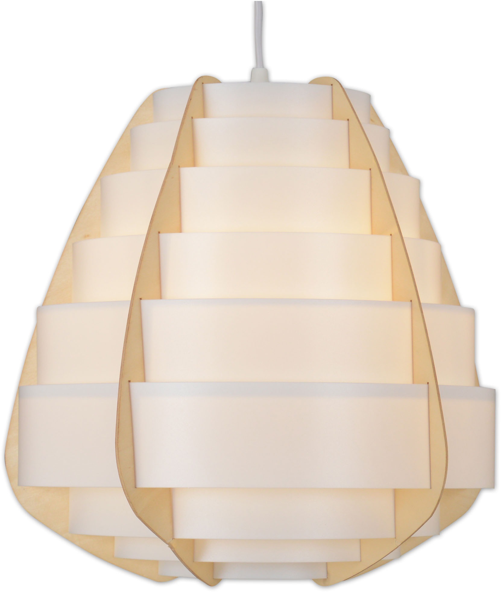 näve Pendelleuchte »Malmö«, 1 flammig, traubenförmig, nordisches Design, exkl. 1x E27 max. 40 W, Höhe 144cm