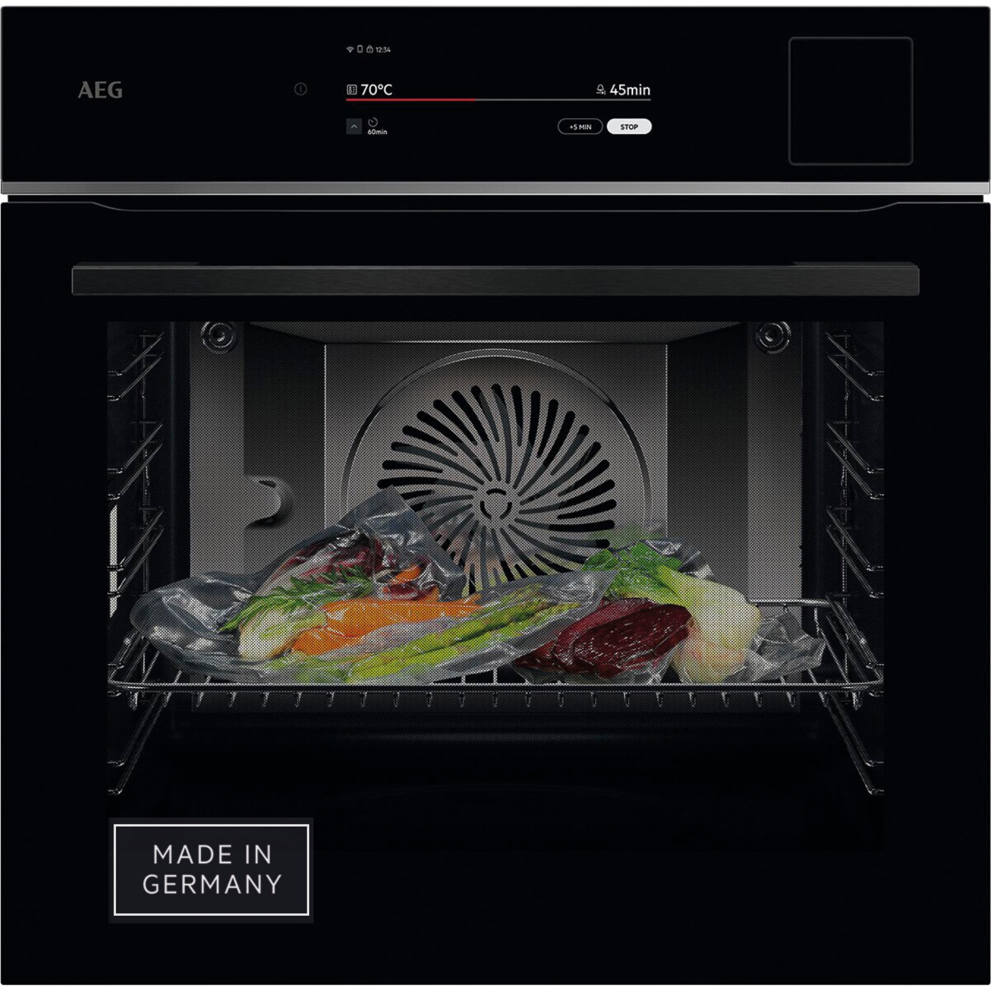 AEG Einbaubackofen 9000 "TP9SB82WAB 944035053" mit Steam Clean KI-Kochassis günstig online kaufen