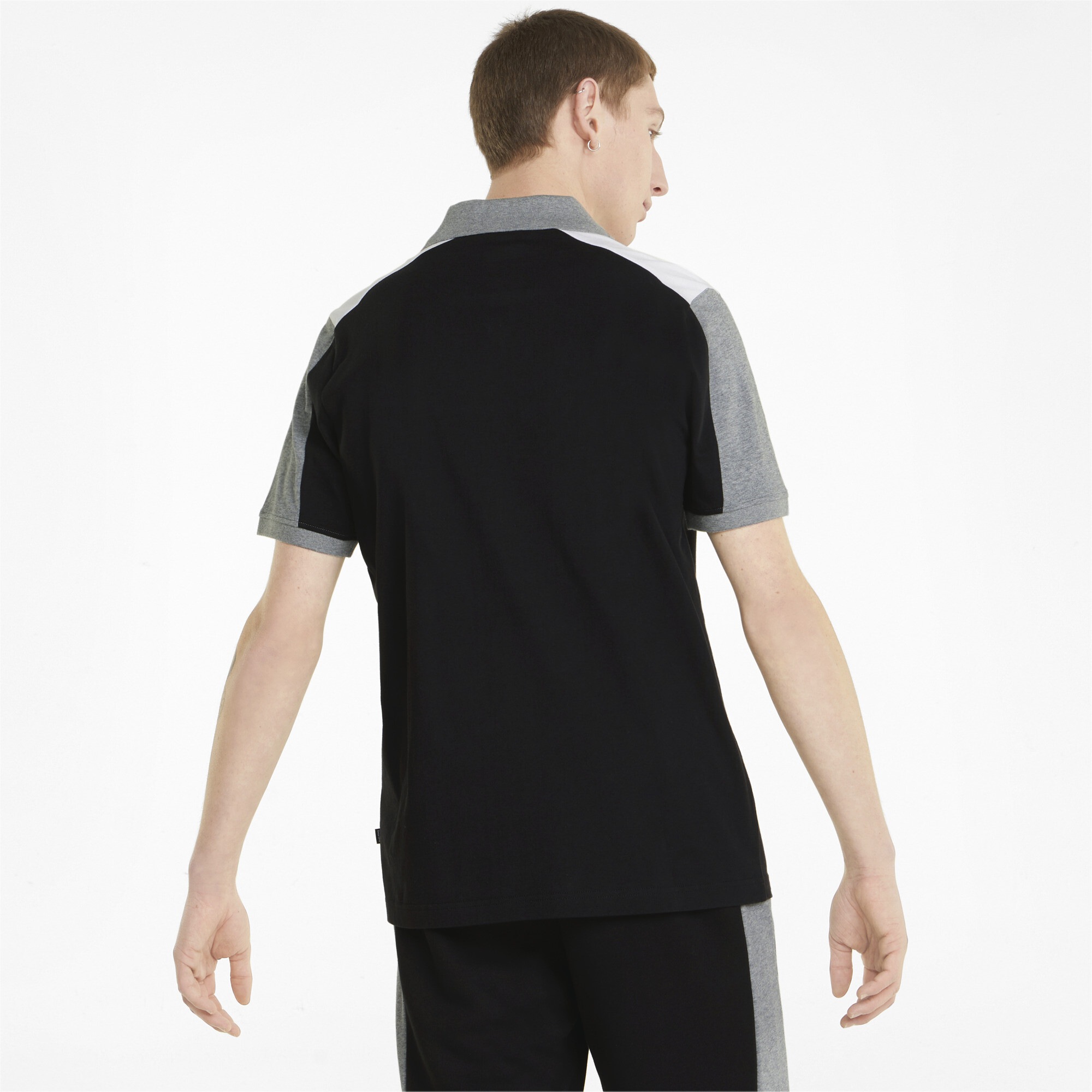 PUMA Poloshirt »Essentials+ Block Trikot Poloshirt Herren«