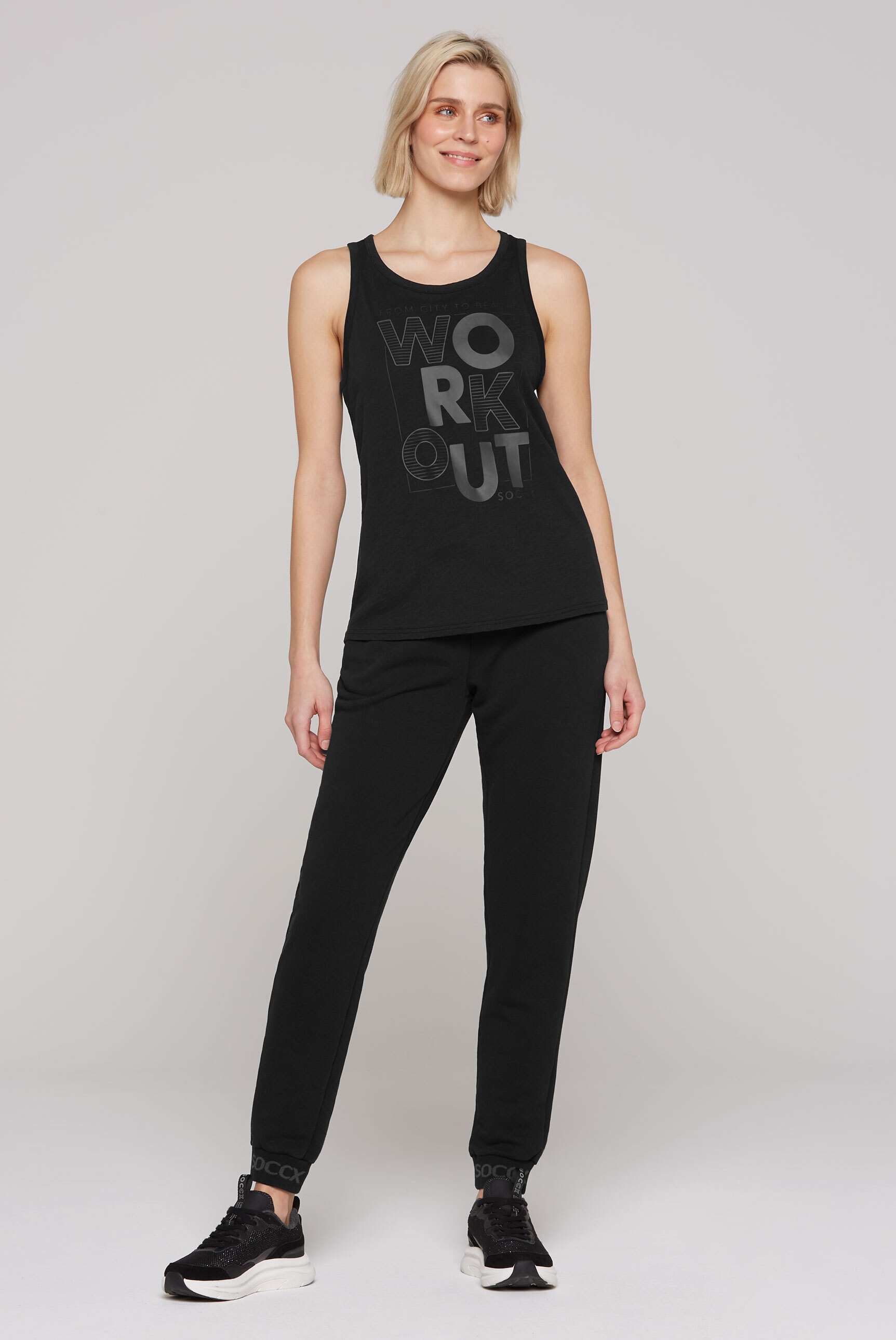 SOCCX Tanktop, aus Baumwolle