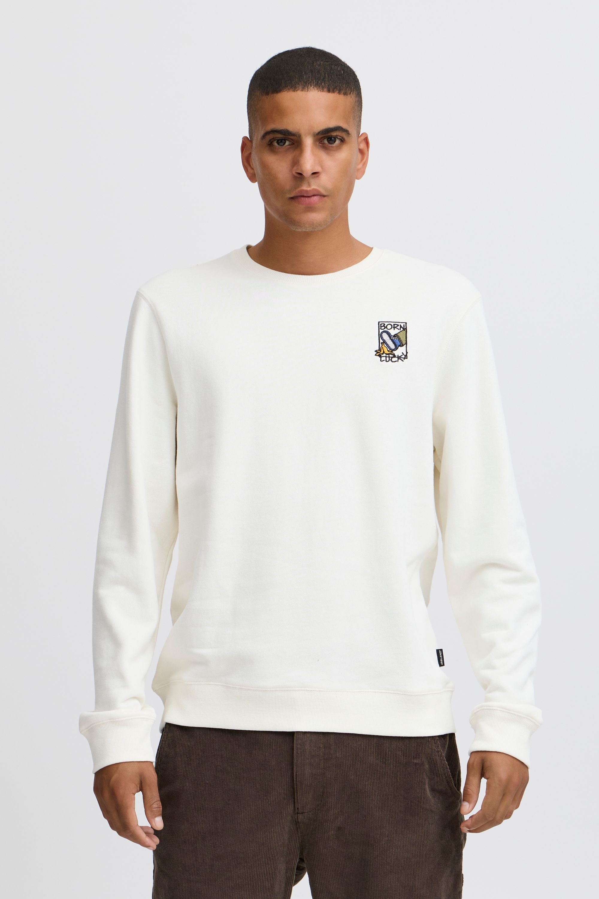 Blend Rundhalspullover "BHSweatshirt" Klassischer Sweatpullover mit Rundhal günstig online kaufen