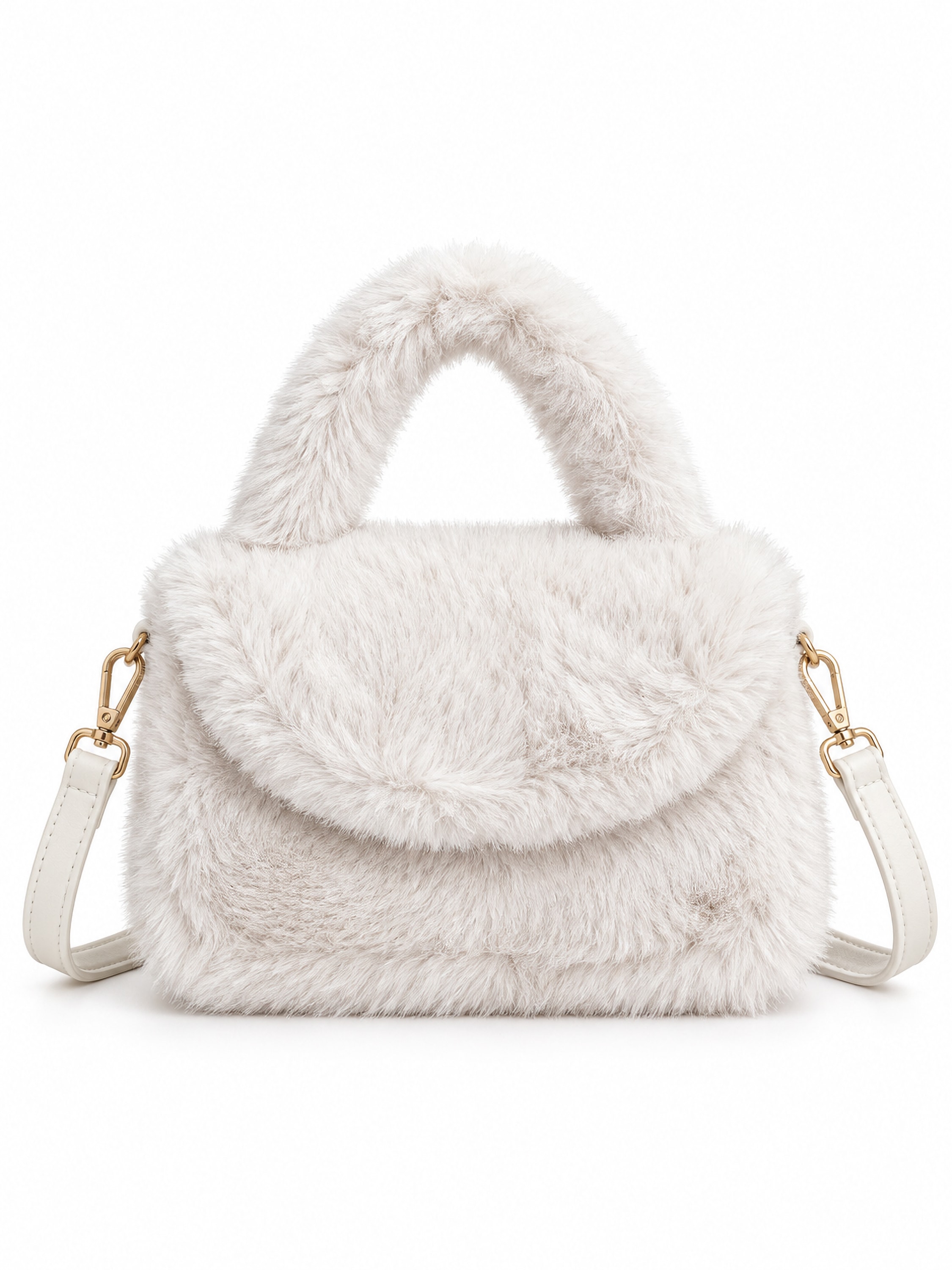 COLLEZIONE ALESSANDRO Henkeltasche »Smallfoot« aus kuschelweichem Teddy