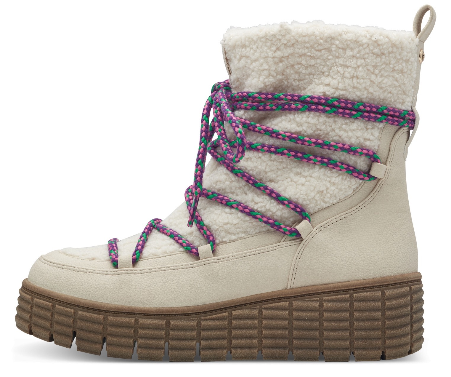 Tamaris Winterboots,Keilabsatz, Plateau, Winterstiefel, Outdoorboots, vegane Verarbeitung