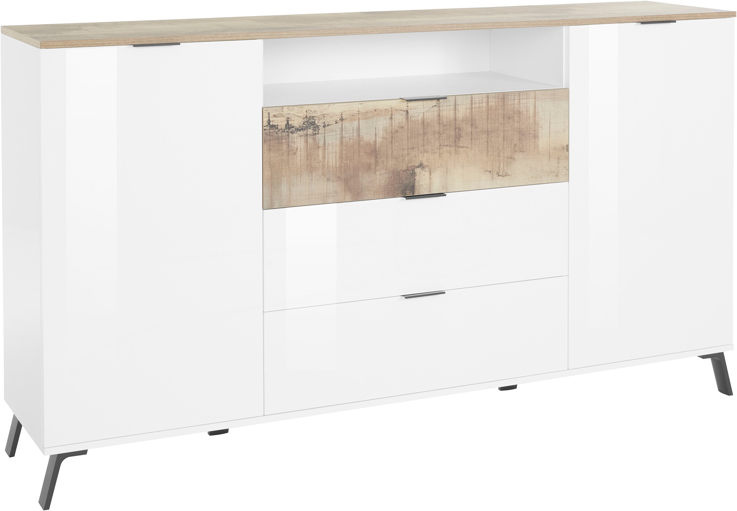 Home affaire Highboard "CASANOVA" Höhe ca. 100 cm günstig online kaufen