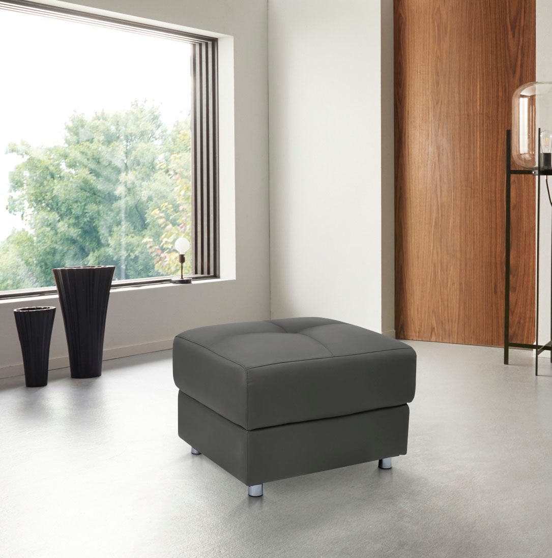 Home affaire Polsterhocker "Pareli" mit komfortablen Federkern und Stauraum günstig online kaufen