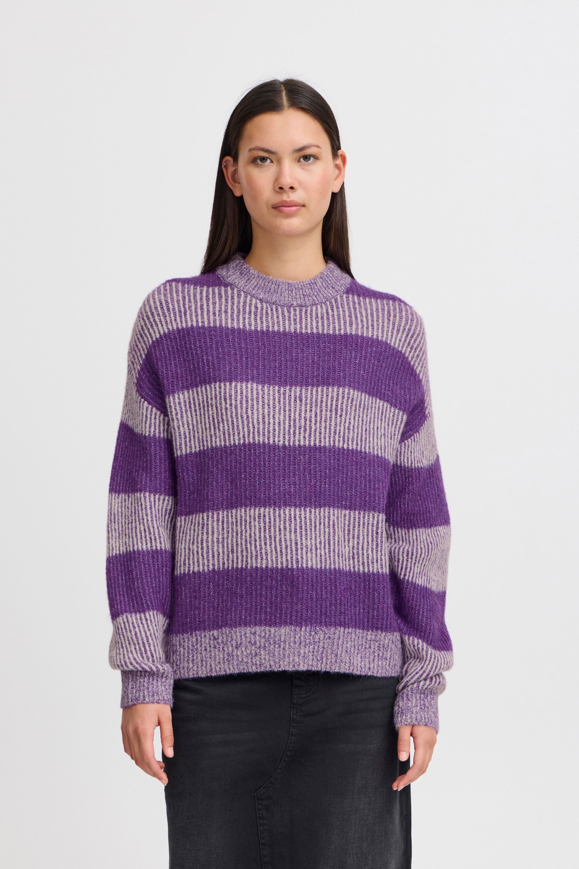 Ichi Strickfleece-Pullover »Strickpullover IHKAMARA LS13«