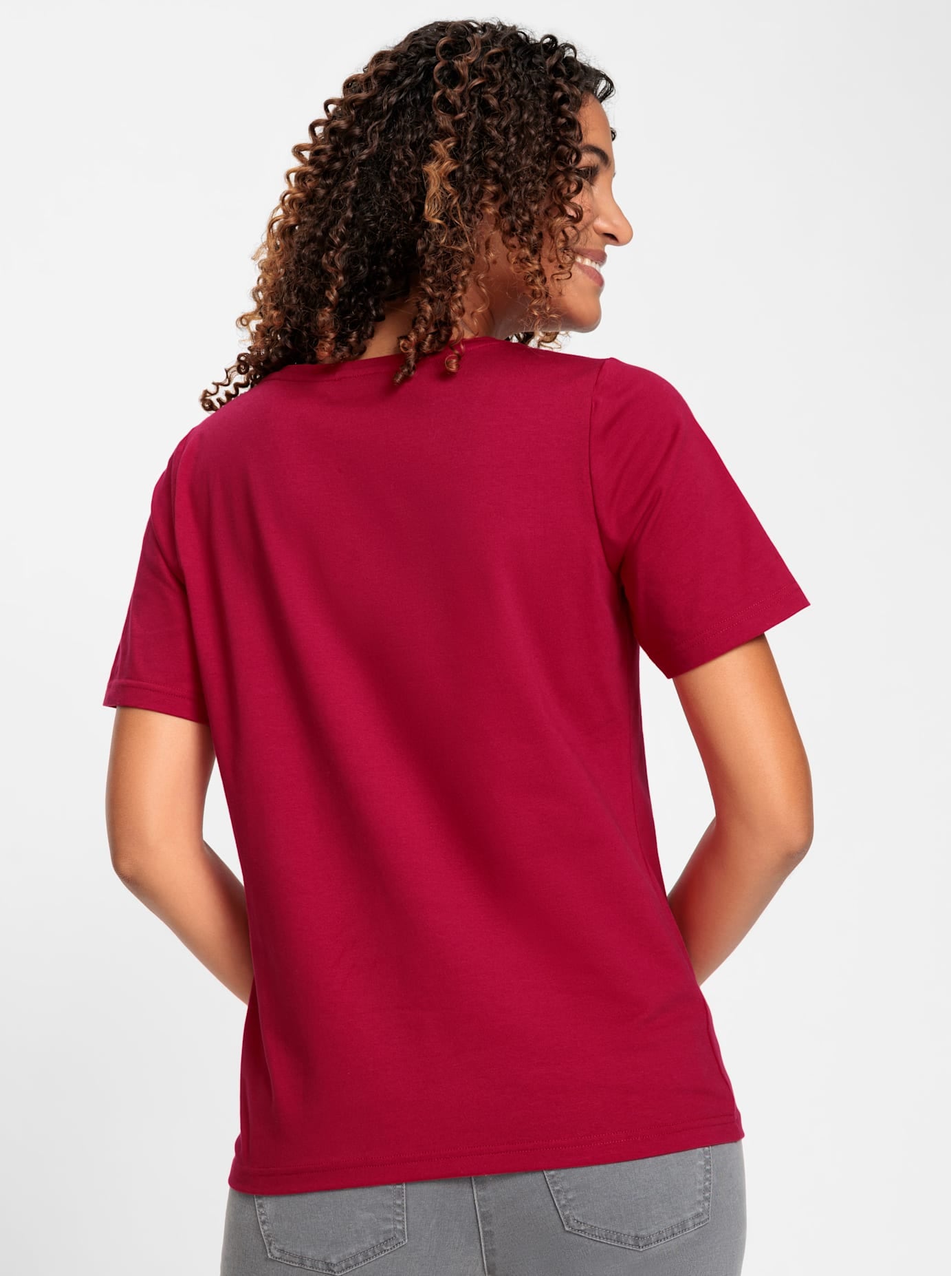 Casual Looks Kurzarmshirt »Kurzarm-Shirt«, (1 tlg.)