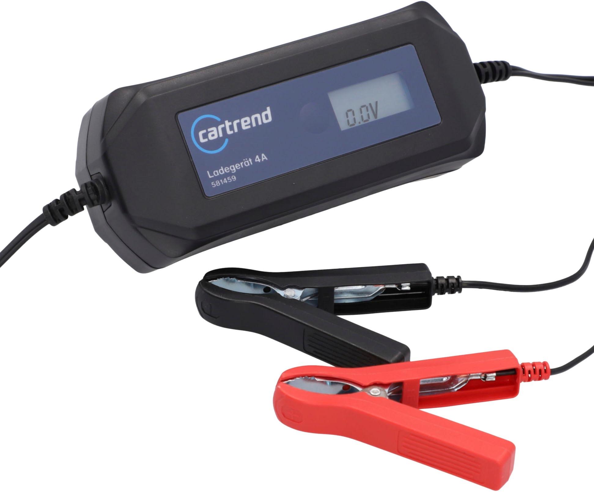Cartrend Autobatterie-Ladegerät »Batterieladegerät DP4.1 mit Mikroprozessor-Technologie 6V/12V, 4A«