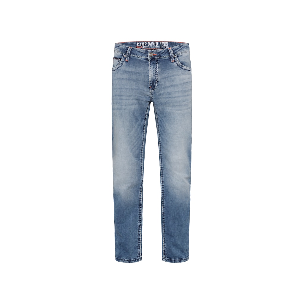 CAMP DAVID Comfort-fit-Jeans, mit zwei Leibhöhen