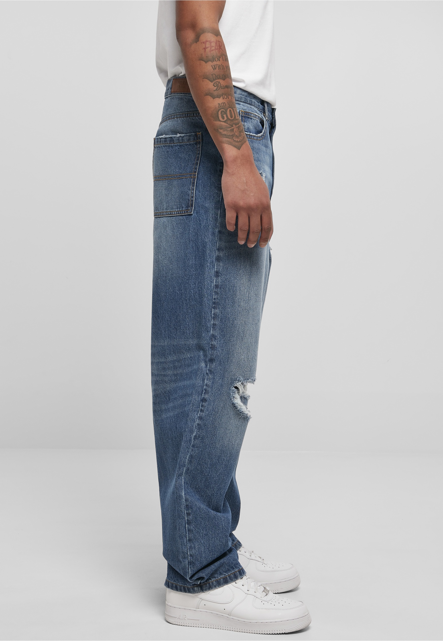 URBAN CLASSICS Bequeme Jeans »Urban Classics Herren Distressed 90‘s Jeans« 1 Stk.