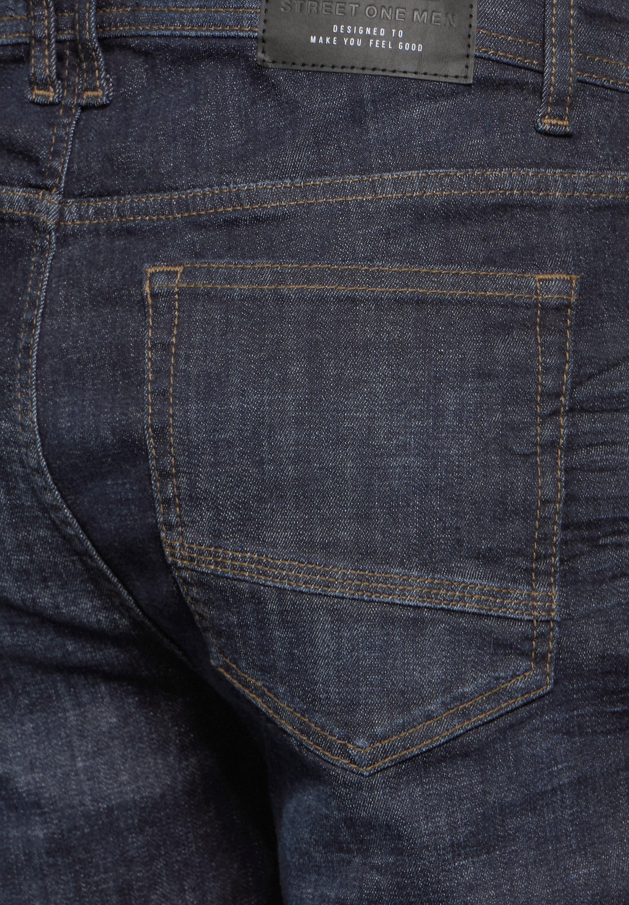 STREET ONE MEN Regular-fit-Jeans, 5-Pocket-Style