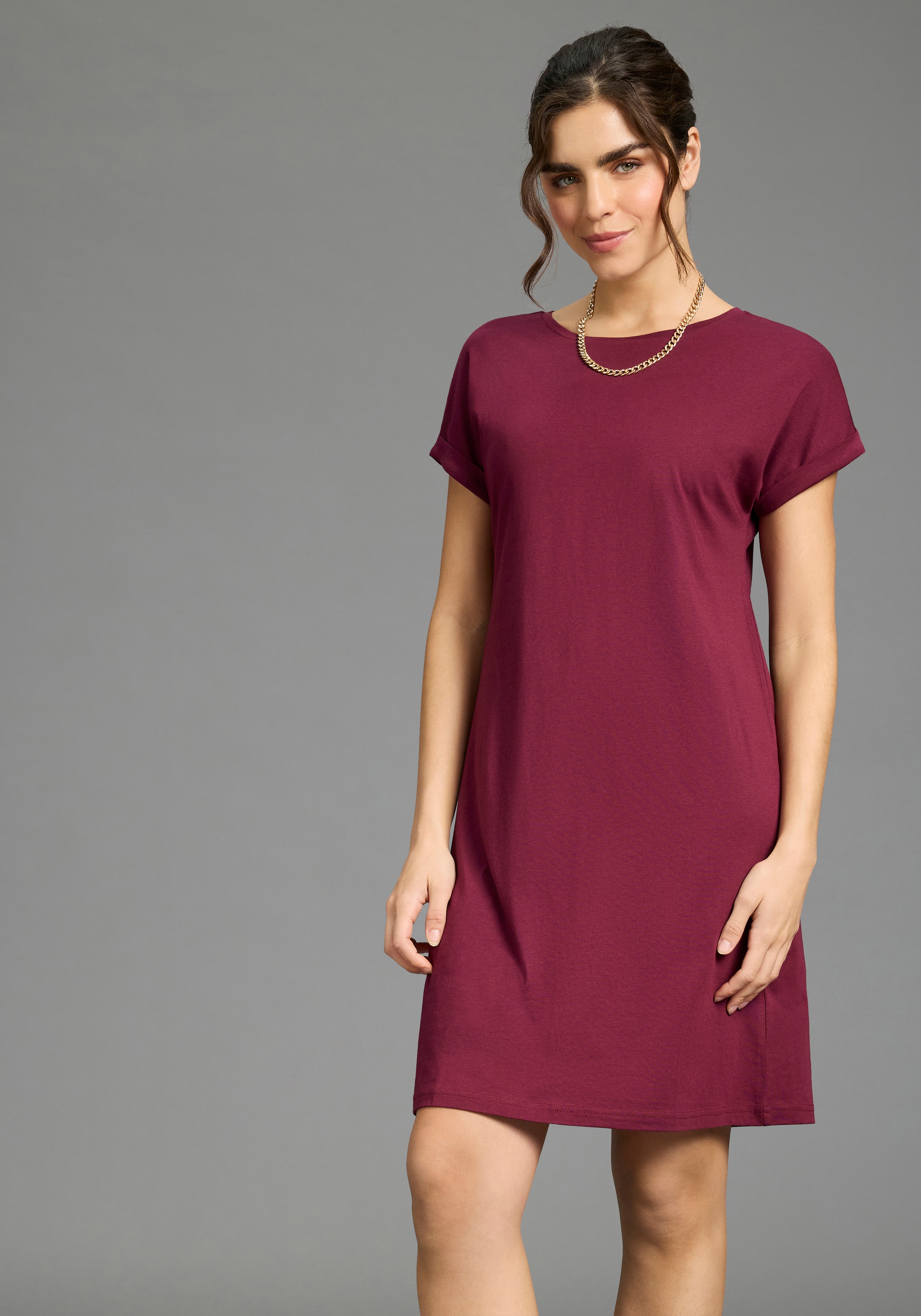 Flashlights Sommerkleid 2er-Pack, aus Single Jersey, figurumspielende Passf günstig online kaufen