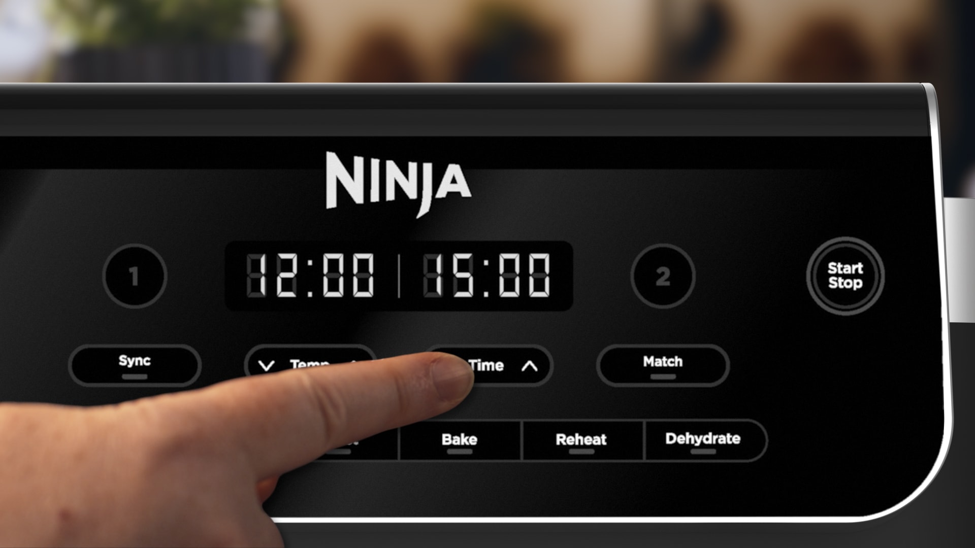 NINJA Heißluftfritteuse »DualZone 7,6-l-Heißluftfritteuse mit 2 Schubladen  DZ801EU« 2470 W Koche gleichzeitig ein Hauptgericht + Beilage für ein  Familienessen