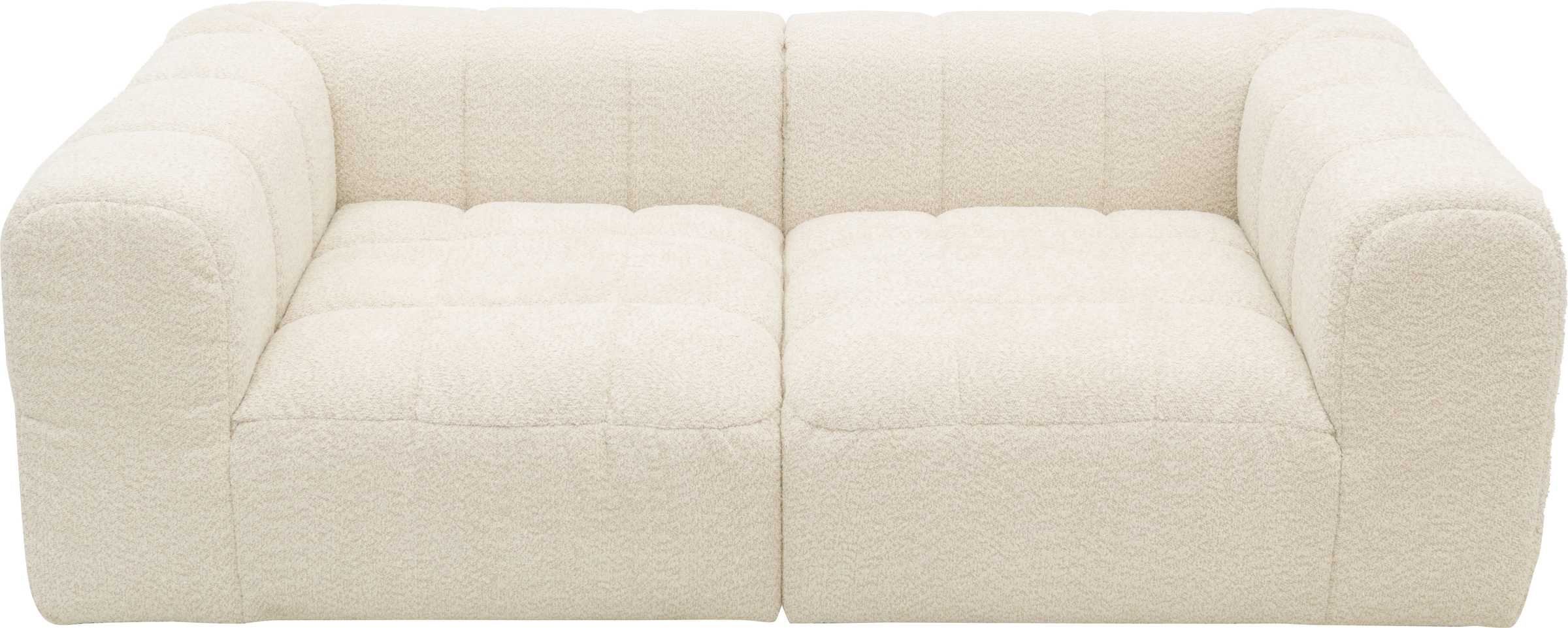 DOMO collection Big-Sofa »800019 Megasofa in 2 Breiten, Kassettensteppung, modern, Federkern«, (2 St.), Bigsofa mit Taschenfederkern und Kassettensteppung